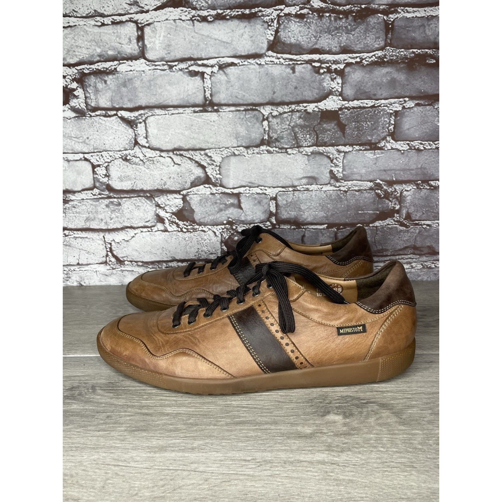 Mephisto Mephisto Chestnut Brown Leather Steve Urban Sneaker Shoes Me Size US 10.5 / EU 43-44 - 10 Thumbnail