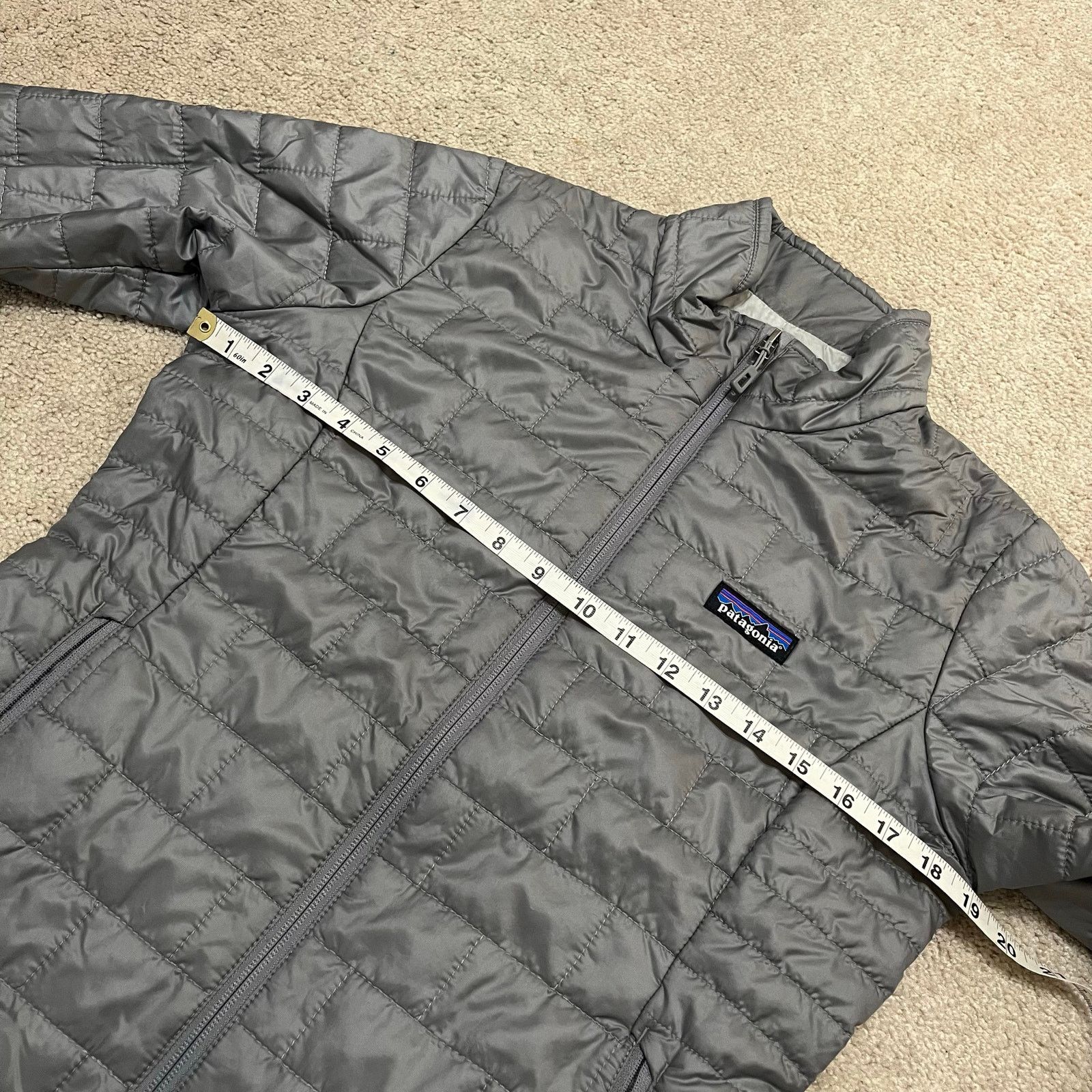 Patagonia Patagonia Nano Puff Gray Lightweight Packable Grey Puffer S Size US S / EU 44-46 / 1 - 6 Thumbnail