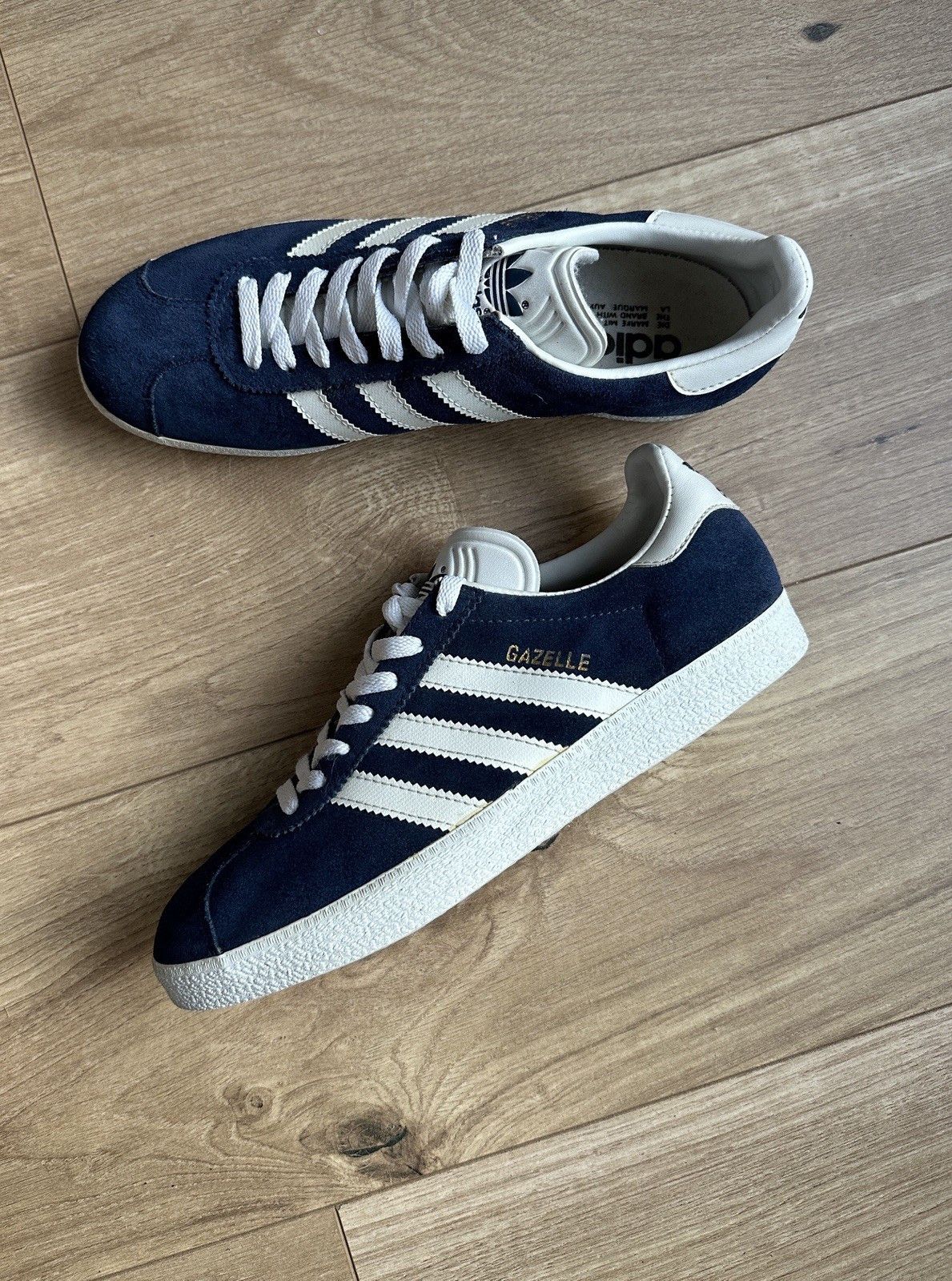 Adidas Vintag 90s Adidas Gazelle 1996 Shoes Sneakers Trainers Rare Size US 9 / EU 42 - 1 Thumbnail