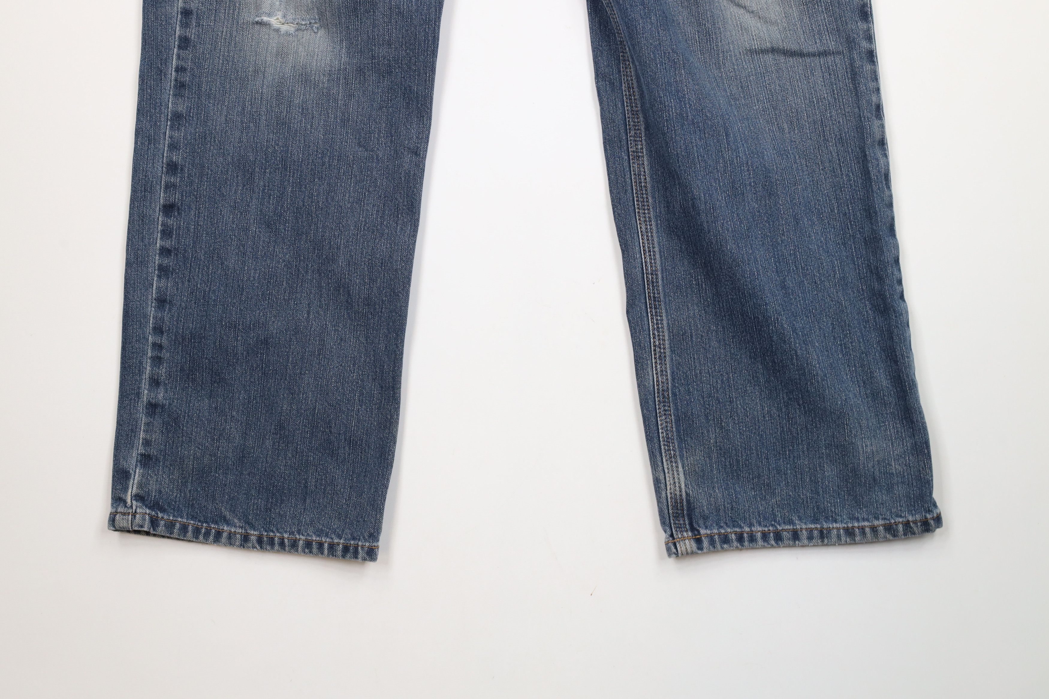 Carhartt × Vintage Vintage Y2K Carhartt Relaxed Fit Dungaree Denim Jeans Blue Size US 36 / EU 52 - 4 Thumbnail