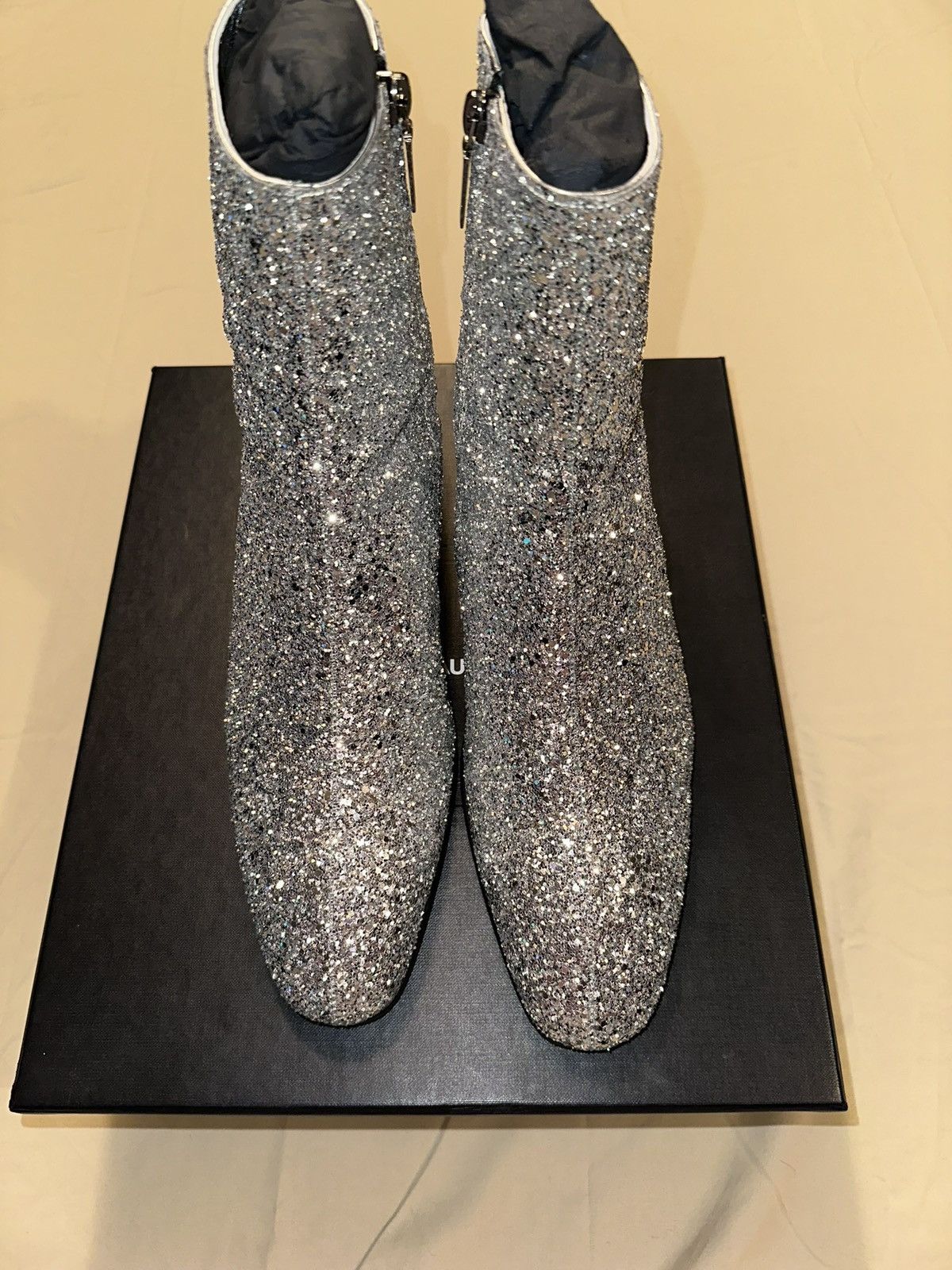 Saint Laurent Paris Saint Laurent Silver Caleb Boots Size US 11 / EU 44 - 2 Thumbnail