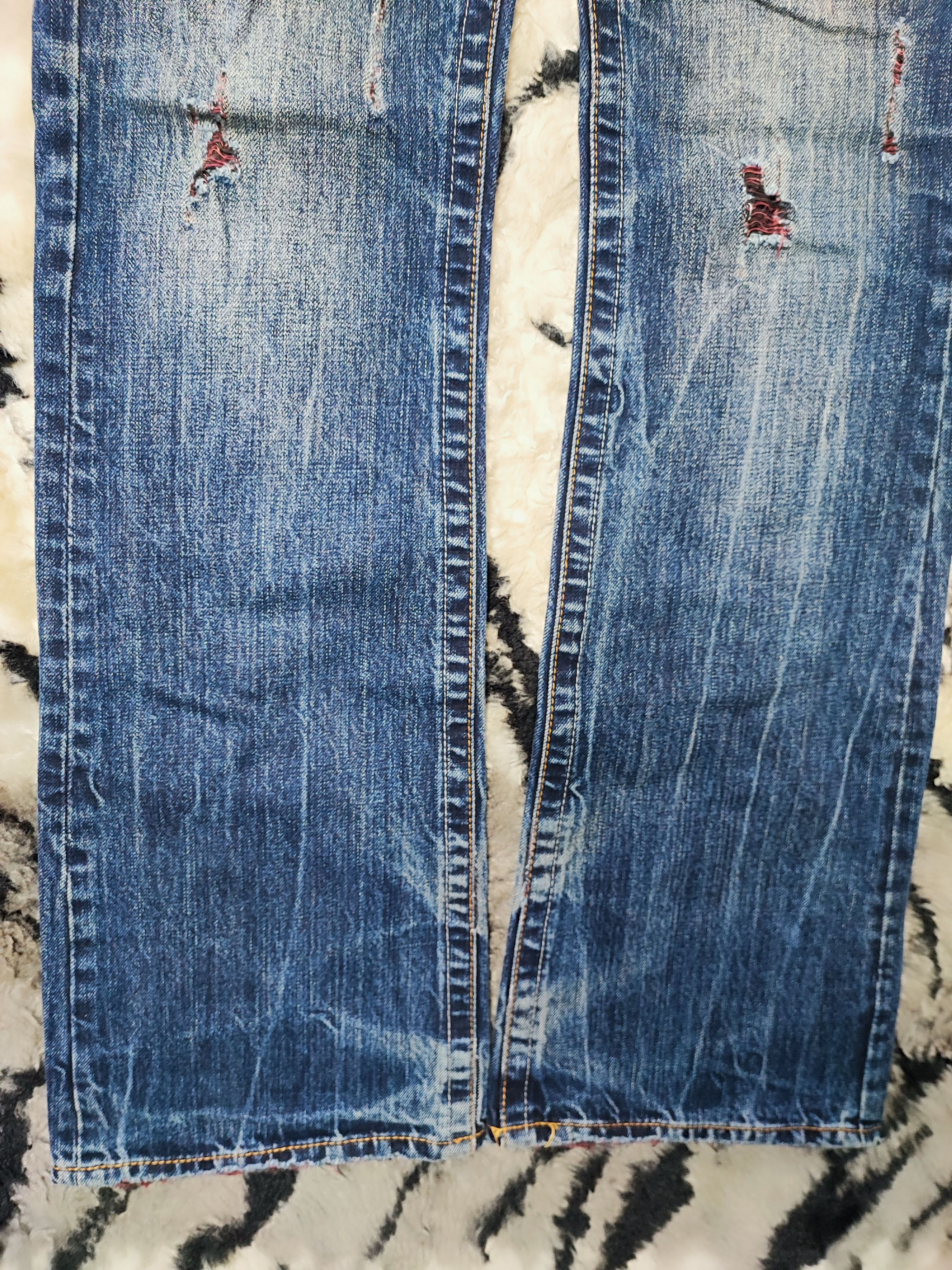 semanticdesign Semantic Design Flared Bootcut Japan Jeans Punk Distressed Size US 32 / EU 48 - 4 Thumbnail