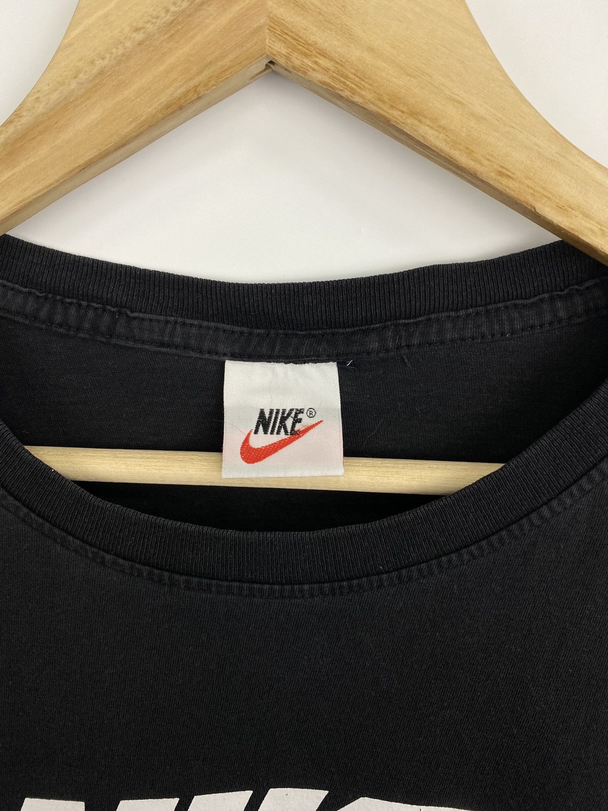 Nike 🇺🇸 Vintage 90s Nike T-Shirt Made in USA Rare Retro Size US M / EU 48-50 / 2 - 5 Thumbnail