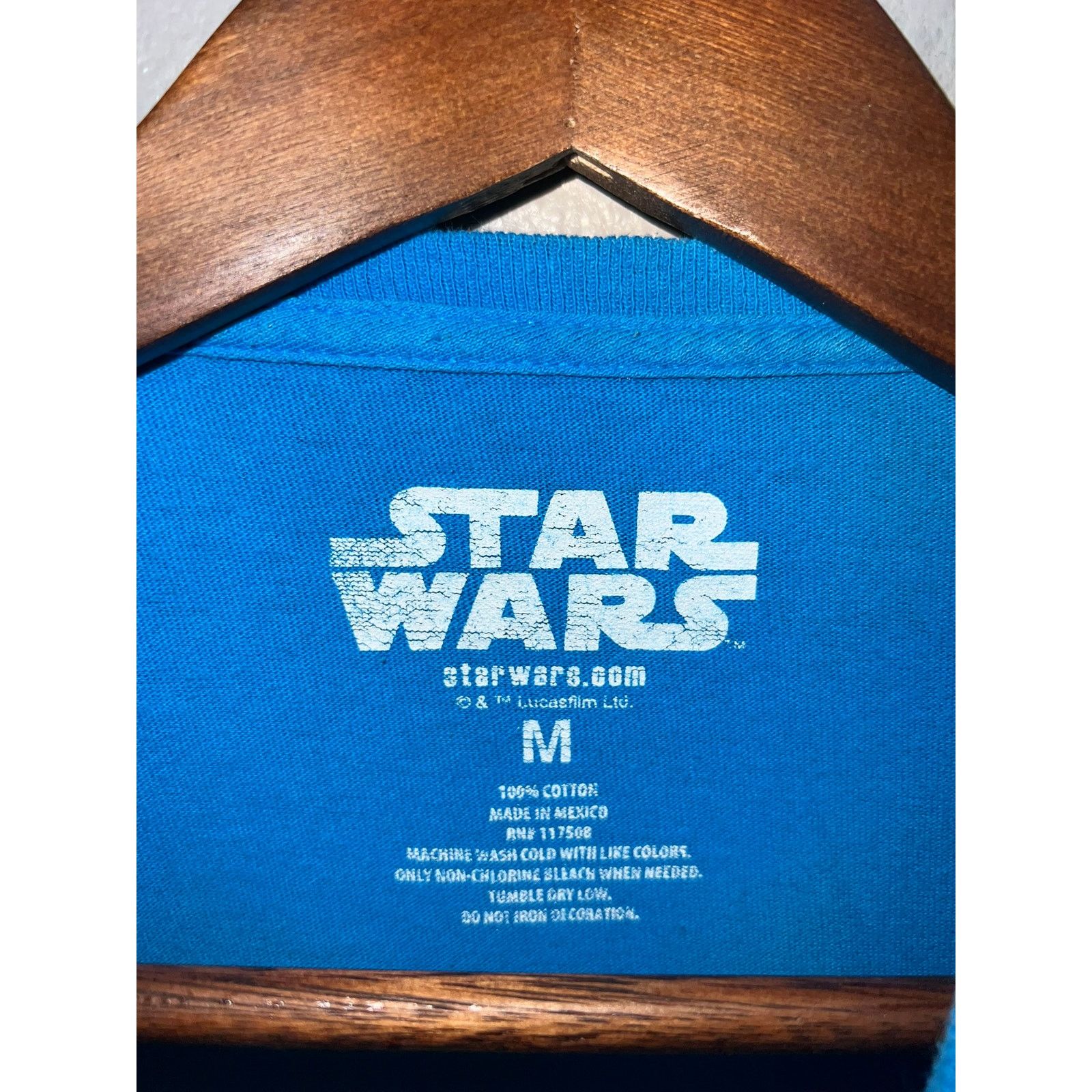 Star Wars Star Wars Blue Shirt Movie R2D2 C3PO Graphic Blue Tee Medium Size US M / EU 48-50 / 2 - 6 Thumbnail