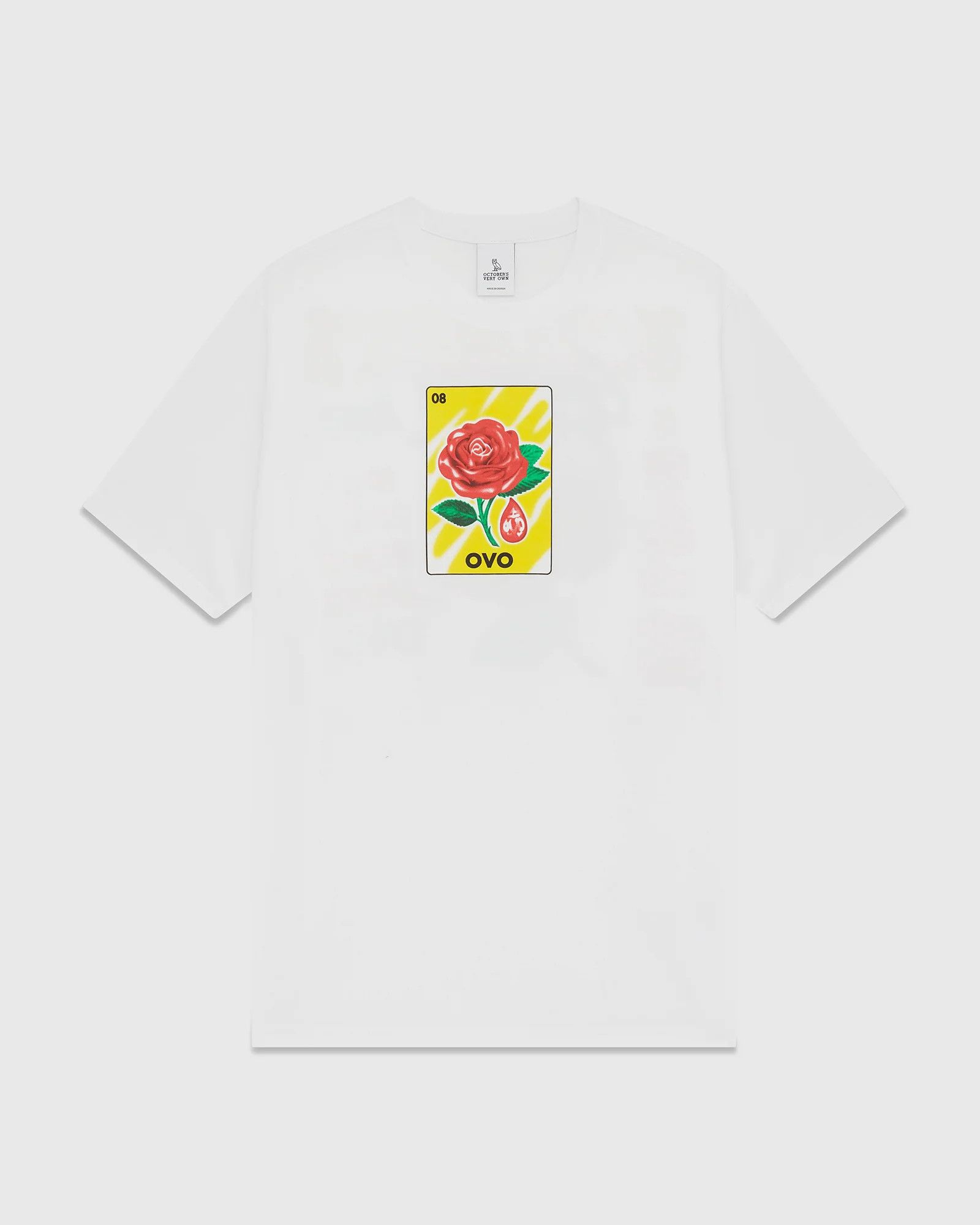 Drake *RARE* OVO SANDRA'S ROSE white T-SHIRT Size US XL / EU 56 / 4 - 1 Thumbnail