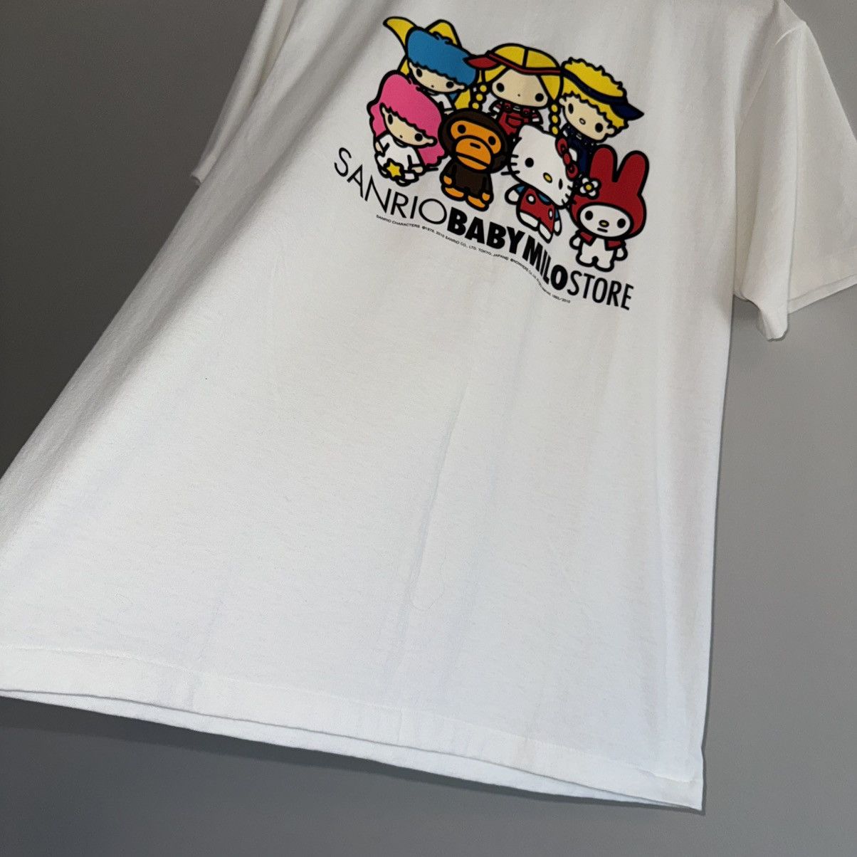 Bape OG Baby Milo x Sanrio Hello Kitty Characters Tee Size US L / EU 52-54 / 3 - 7 Thumbnail