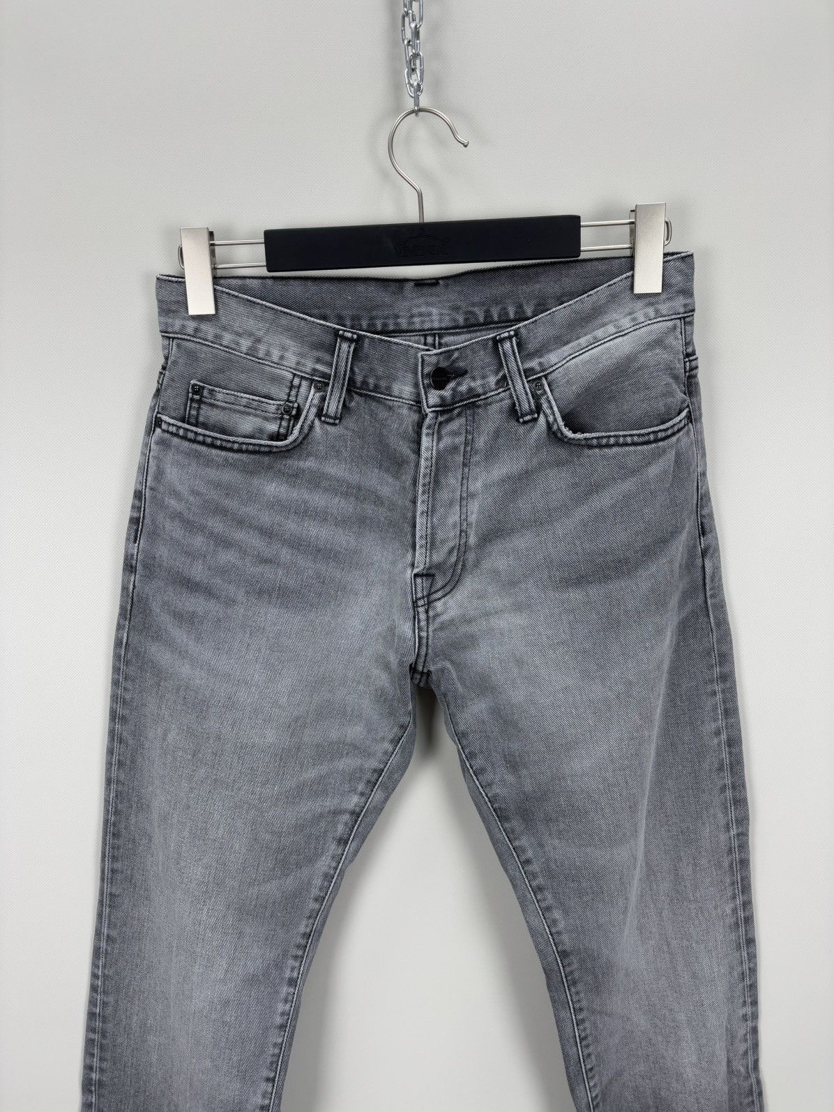 Carhartt Mens jeans Carhartt Size 29x32 Color Gray Size US 29 - 3 Thumbnail
