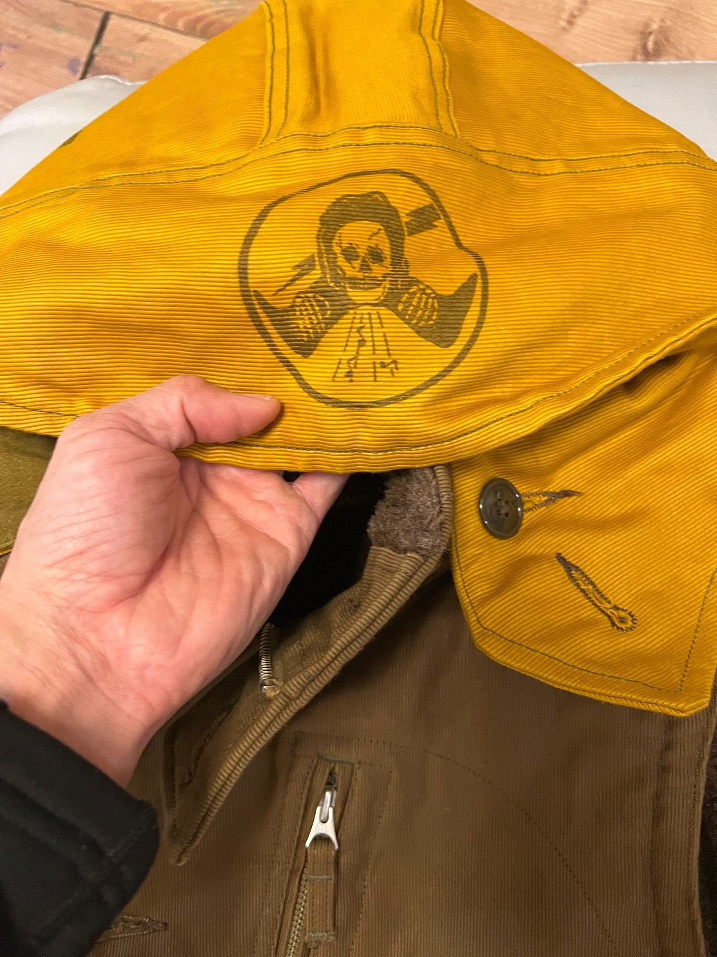 Freewheelers Freewheelers 99 new little yellow hat avatar alpaca hair ve Size 38R - 2 Thumbnail