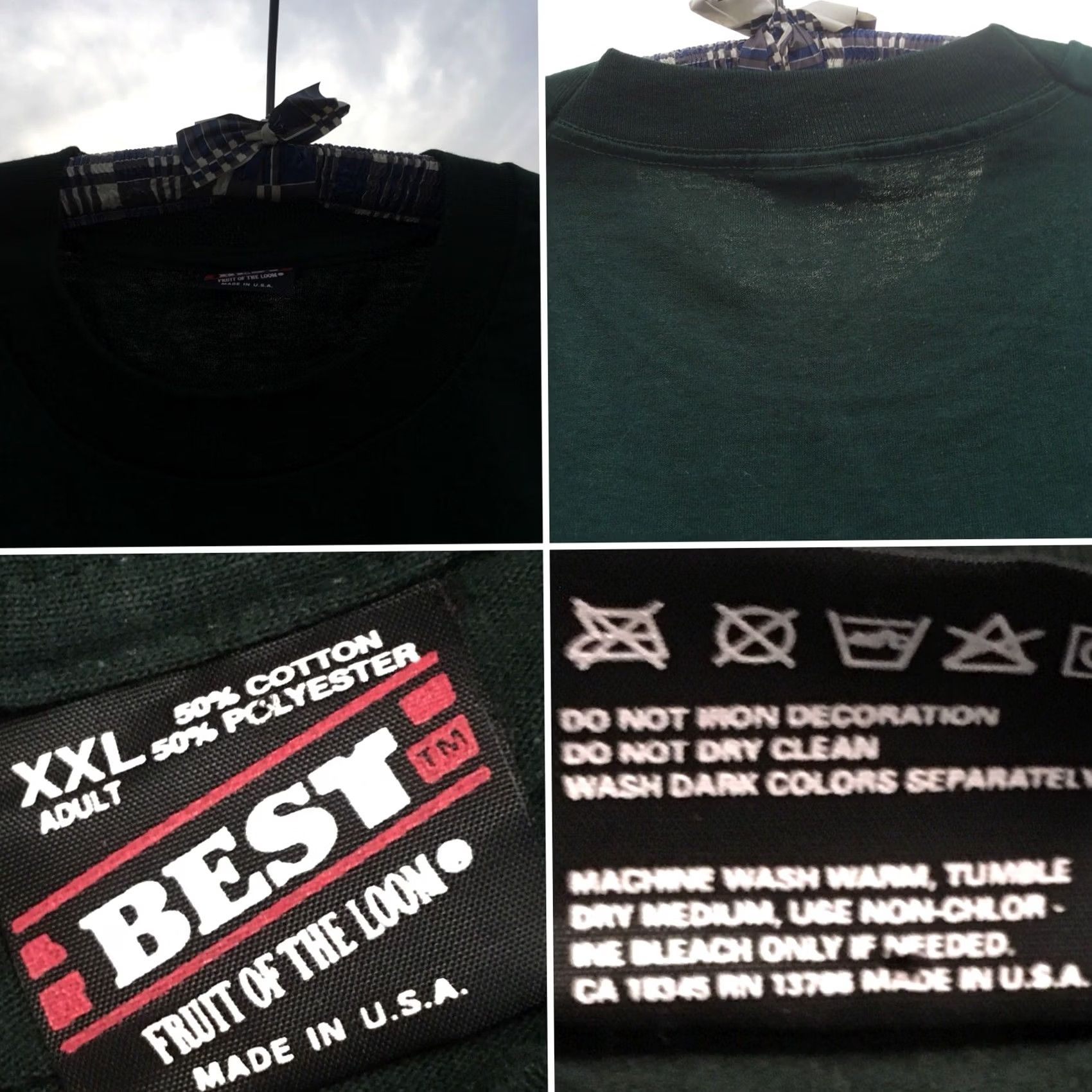 Fruit Of The Loom Vintage Wimpys Marina California Delta Poker Run 1994 T Shirt Size XXL 2XL 90s Size US XXL / EU 58 / 5 - 5 Thumbnail