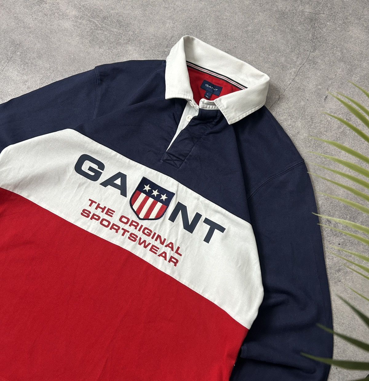 Gant Gant Big logo Rugby long-sleeved shirts mens big logo Size US L / EU 52-54 / 3 - 2 Thumbnail