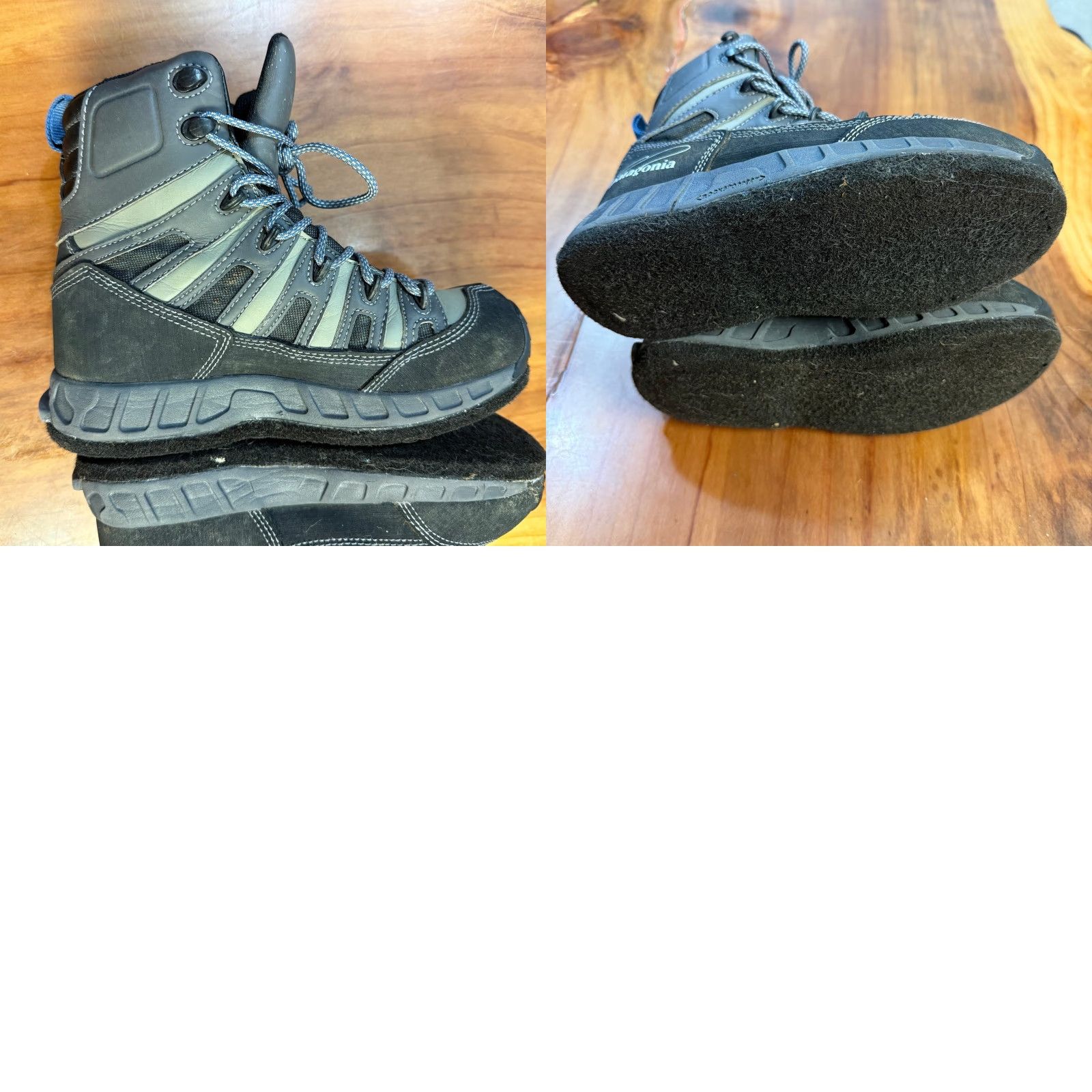 Patagonia Patagonia Boots Chukka Felt Winter Fall 5 Mens 7 Womens Gray Leather Logo Outdoor Vintage No Size US 8 / IT 38 - 8 Thumbnail