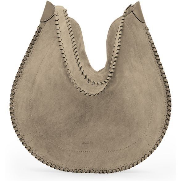 Isabel Marant Isabel Marant Oskan Hobo Soft Beige Brown Suede Shoulder Bag Size ONE SIZE - 3 Thumbnail