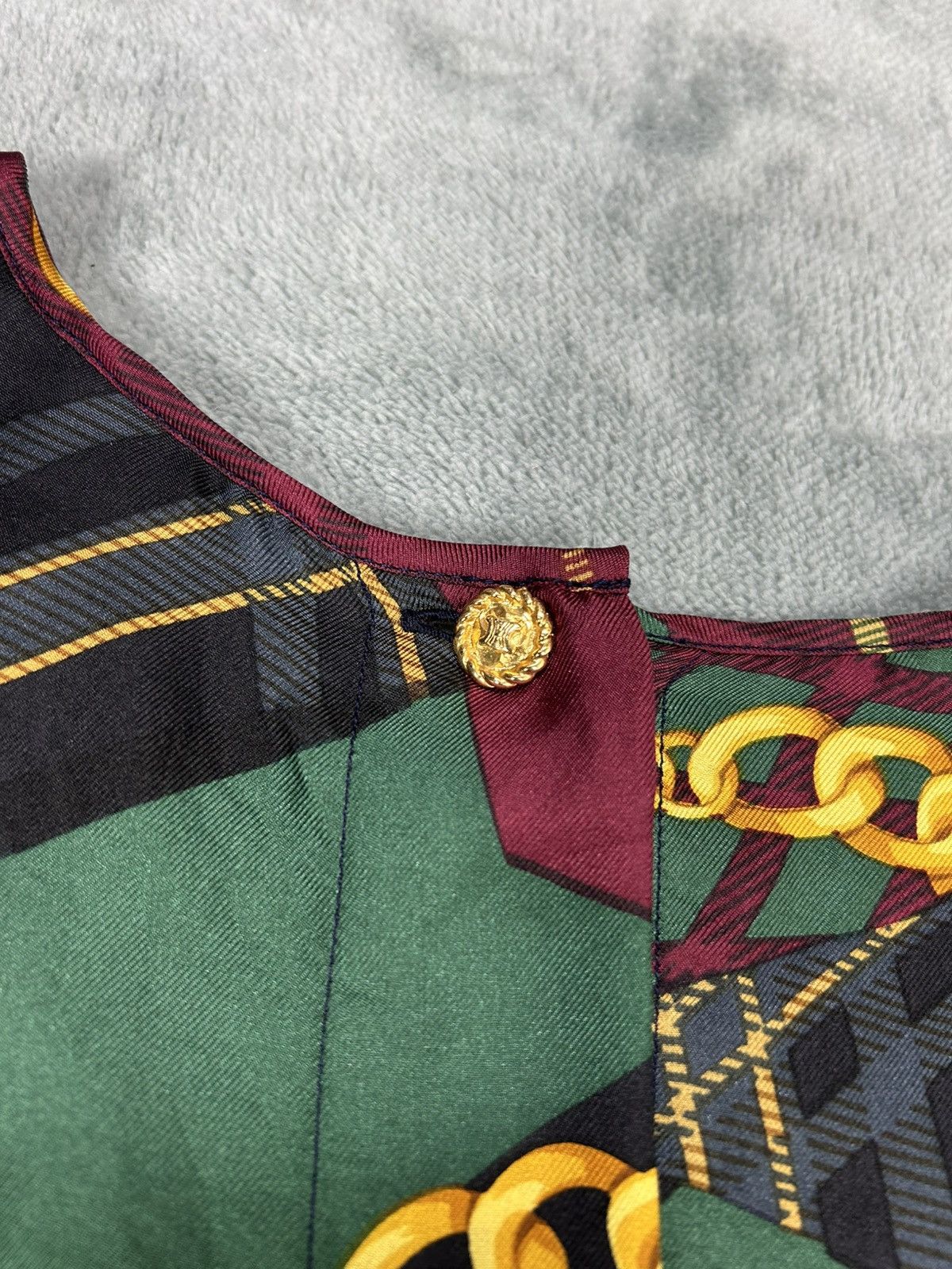 Celine Silk Button Shirt
