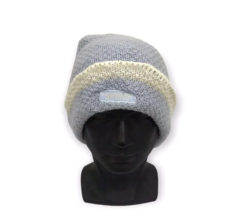 Japanese Brand × Vintage Japanese Brand Plain Beanie Hat Size ONE SIZE - 1 Thumbnail