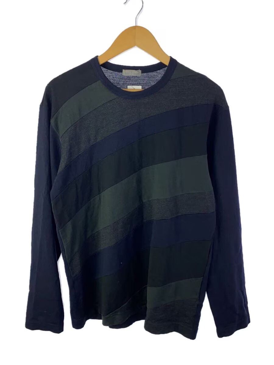 Comme des Garcons × Comme des Garcons Homme Reconstructed Striped Wool Knit Sweater Size US M / EU 48-50 / 2 - 1 Thumbnail