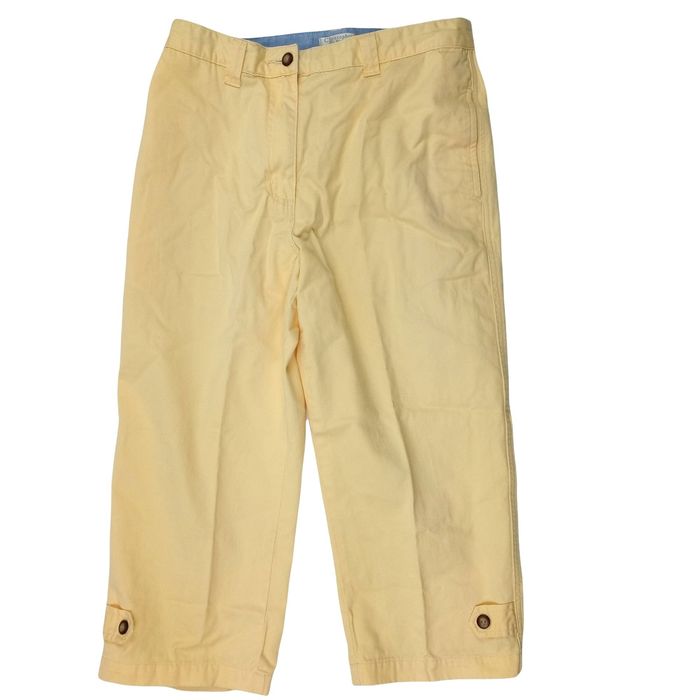 Christopher & Banks White Cropped Capri Pants - Size 14 – The