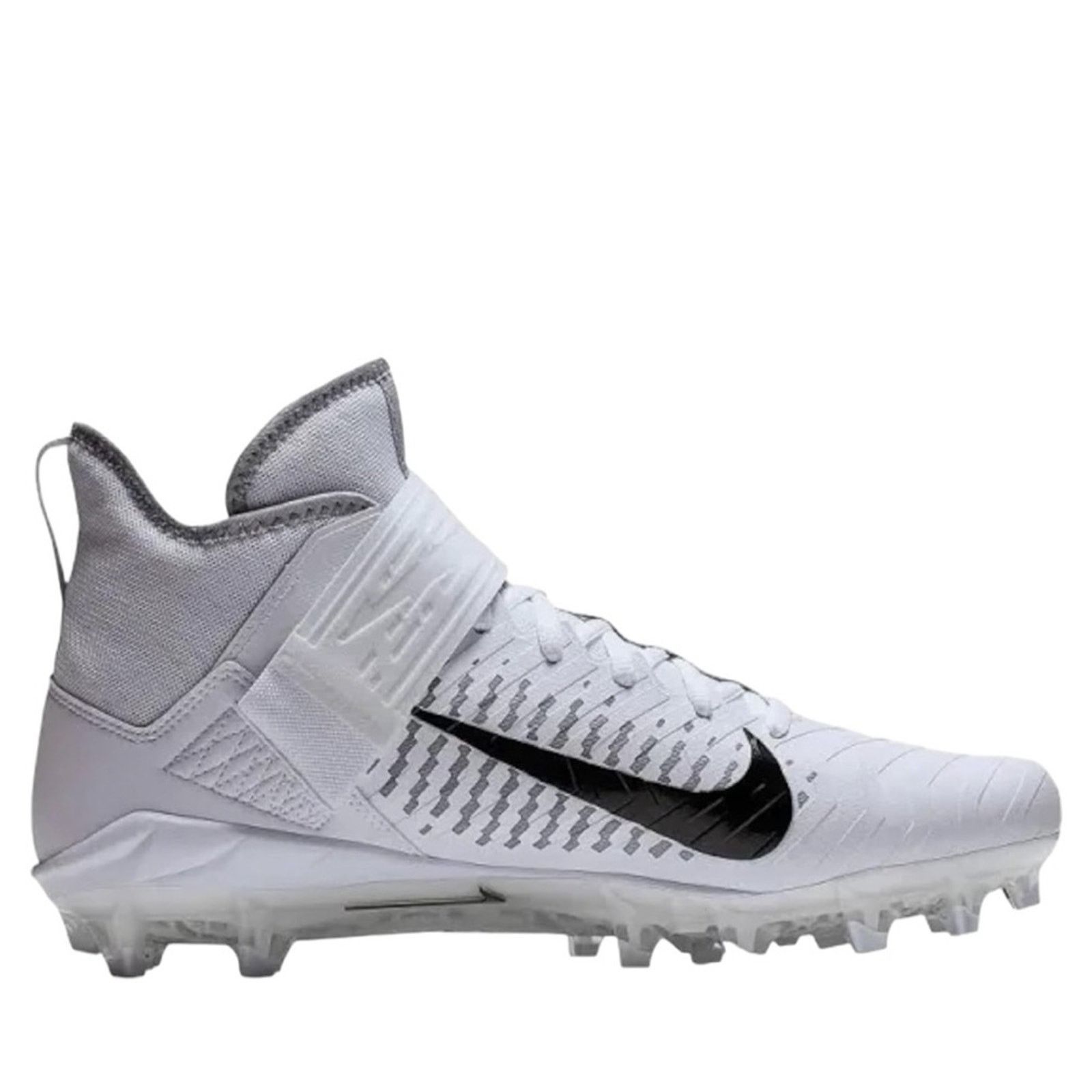 Nike Nike Alpha Menace Pro 2 Mid Men’s Cleat White Size 11.5 Size US 11.5 / EU 44-45 - 2 Thumbnail