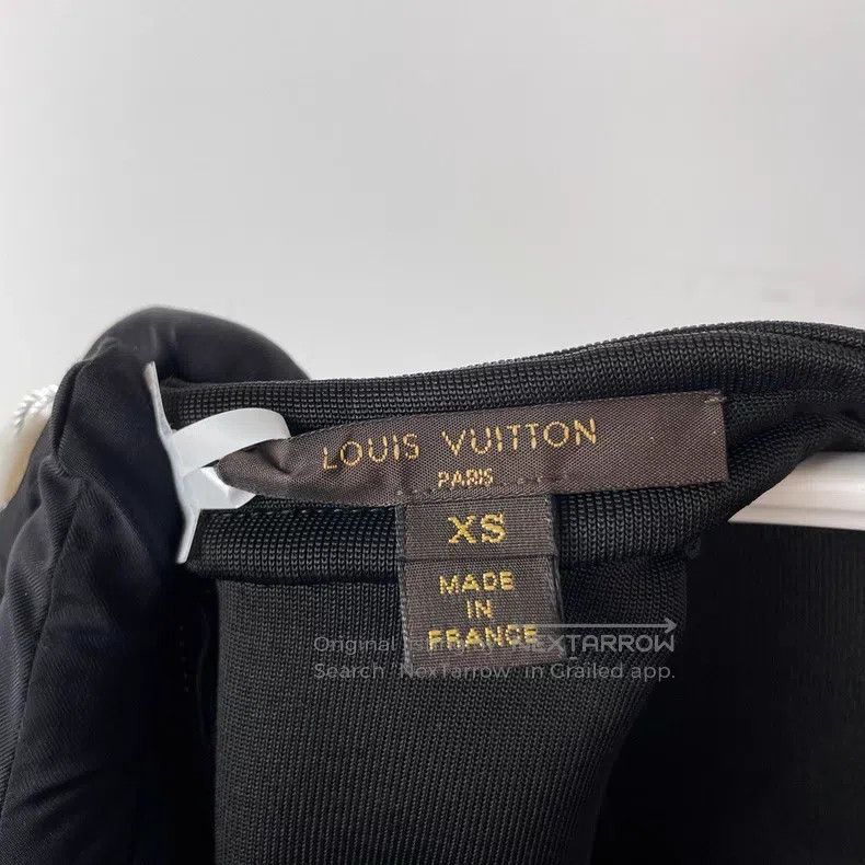 Louis Vuitton Louis Vuitton Black Dress Size XS / US 0-2 / IT 36-38 - 7 Thumbnail