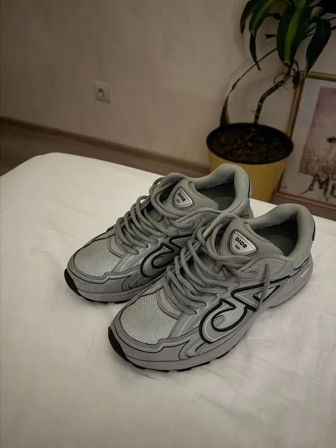 Dior Dior B30 Silver Gray Sneakers Size US 10 / EU 43 - 1 Thumbnail