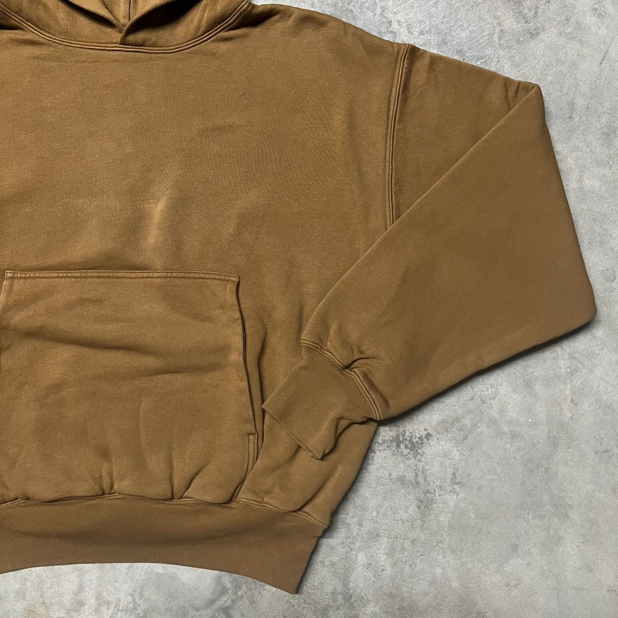 Gap × Kanye West × Yeezy Kanye West YEEZY x GAP Double-Layer Brown Hoodie Sweater Size US M / EU 48-50 / 2 - 5 Thumbnail