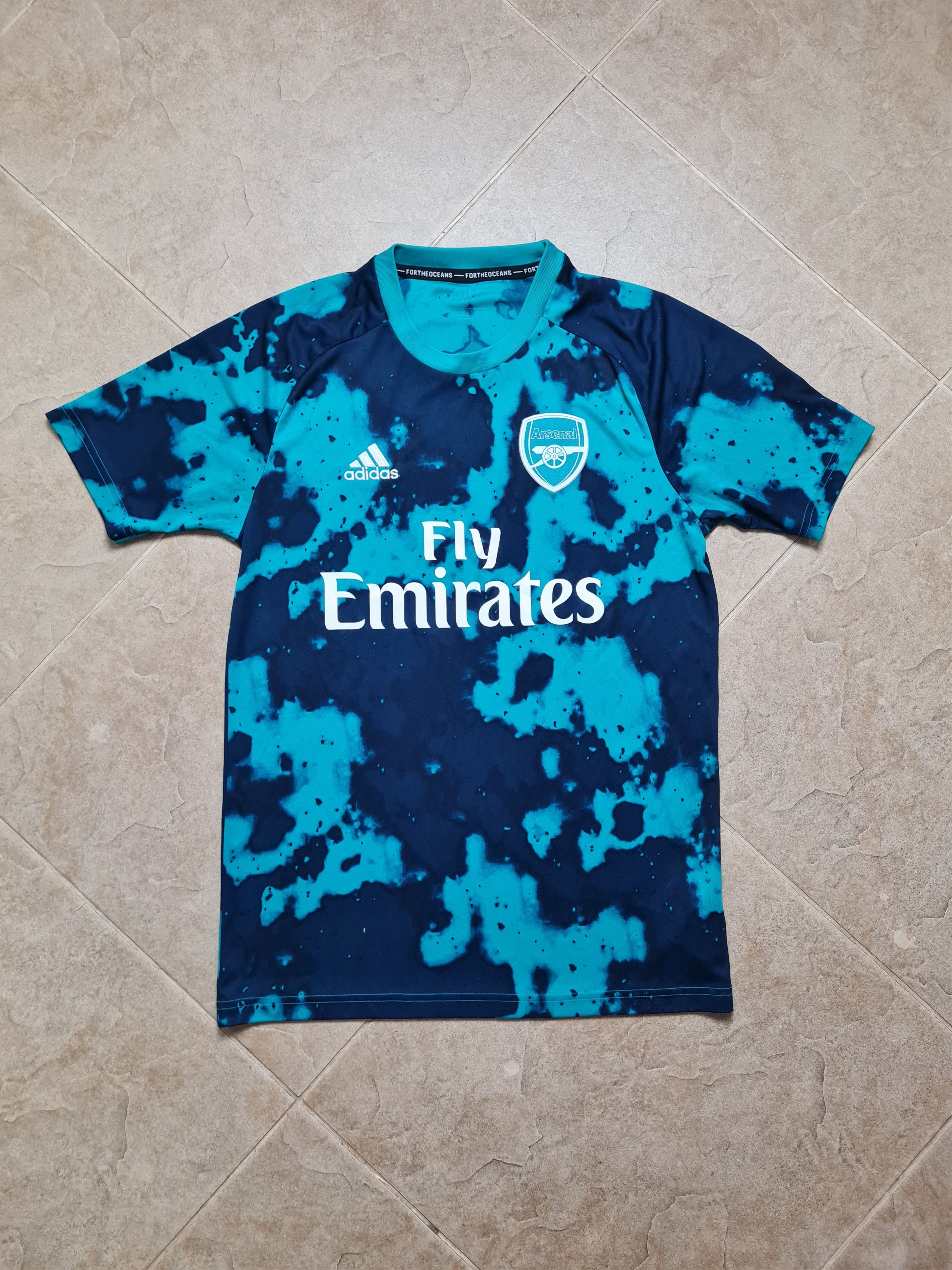 Adidas Football Jersey Adidas Arsenal Prematch Train Soccer Shirt Size US S / EU 44-46 / 1 - 1 Thumbnail