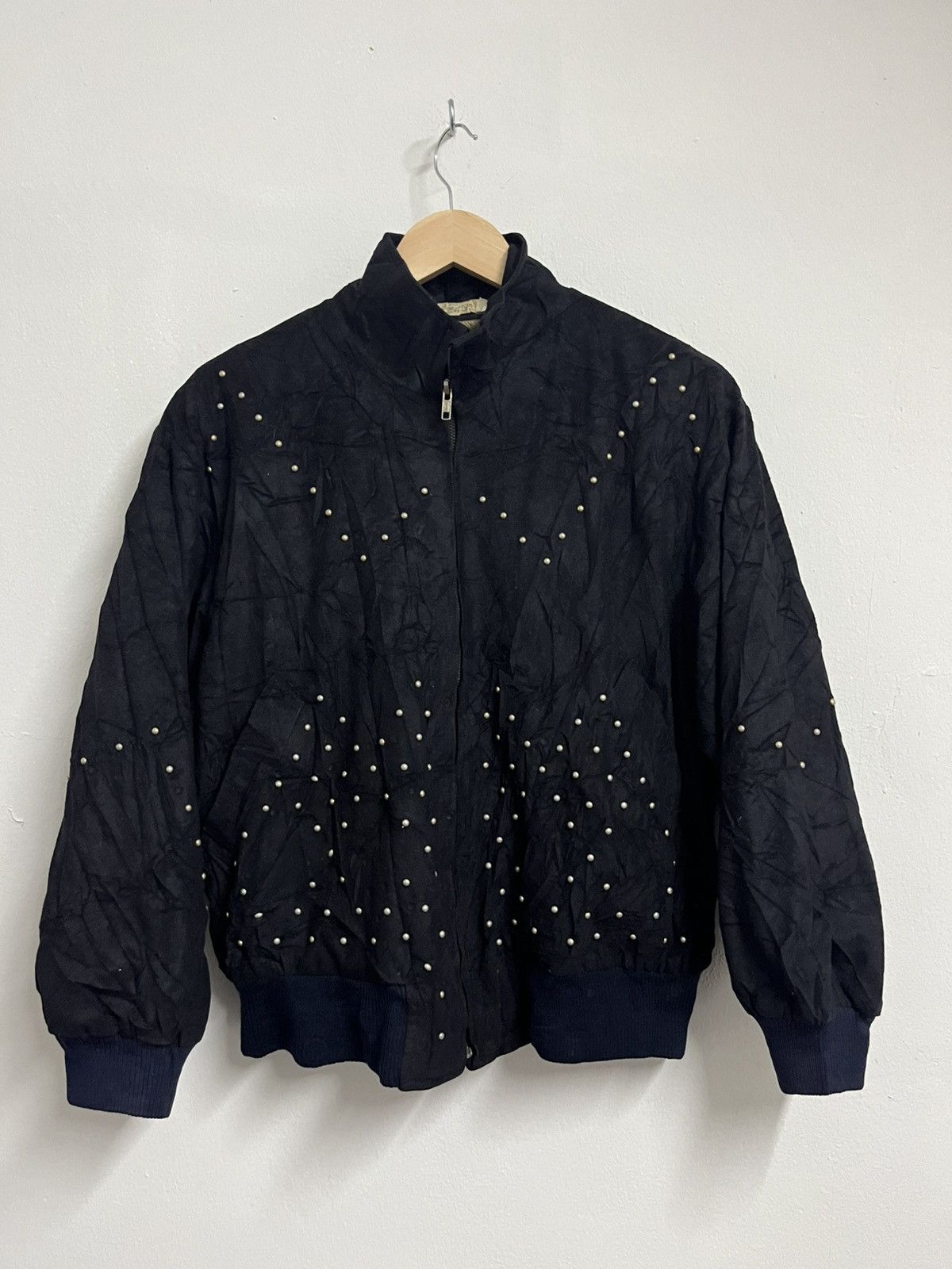 Japanese Brand 💥Liosertan Japan Studded Punk Vintage Velvet Size US L / EU 52-54 / 3 - 1 Thumbnail