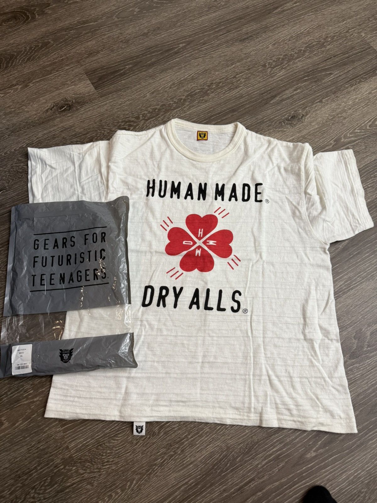 Human Made × Nigo White human made tshirt Size US XXL / EU 58 / 5 - 1 Thumbnail