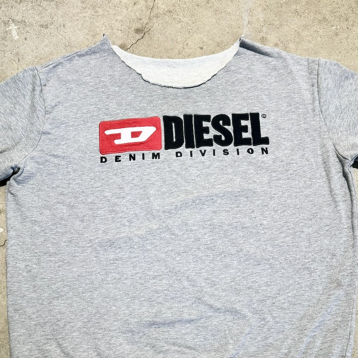 Designer × Diesel DIESEL JEANS DIVISION SWEATSHIRT! Size US L / EU 52-54 / 3 - 3 Thumbnail