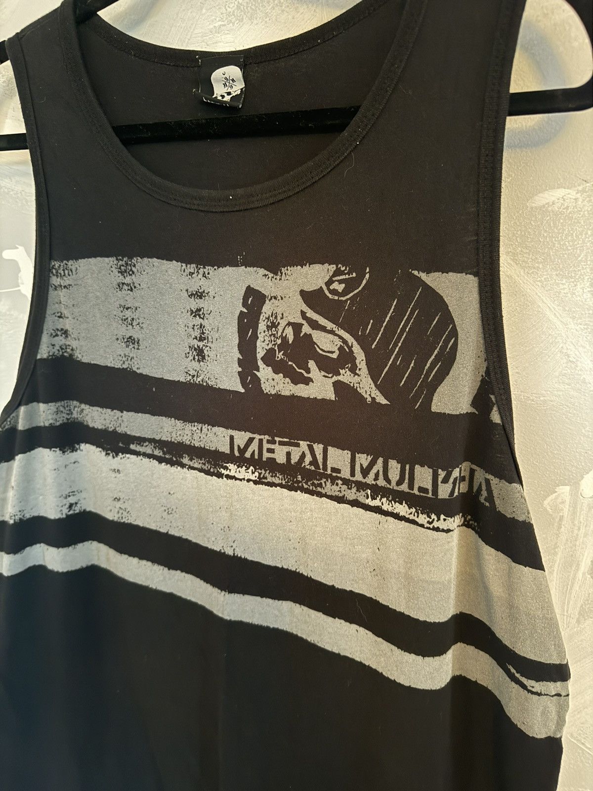 Metal Mulisha × Vintage Metal Mulisha Black Grey Tank Top Avant Garde Army Size US XL / EU 56 / 4 - 2 Thumbnail