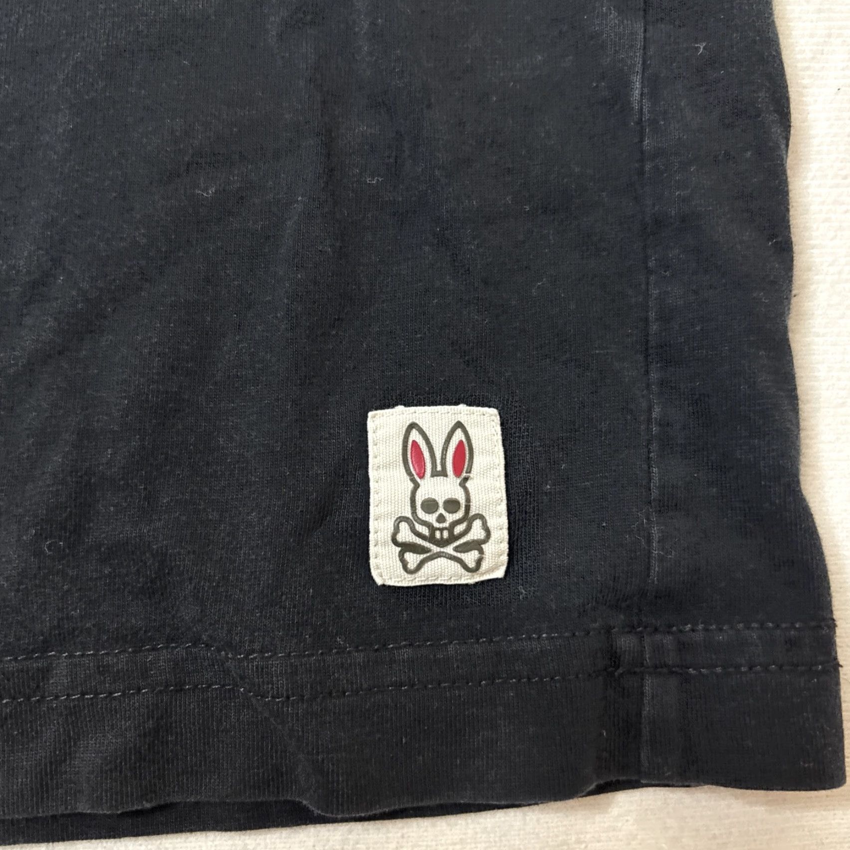 Psycho Bunny Psycho Bunny T Shirt Men’s 4 Large Black Pima Cotton Neon Graphic Stencil Logo Mens Size US S / EU 44-46 / 1 - 3 Thumbnail
