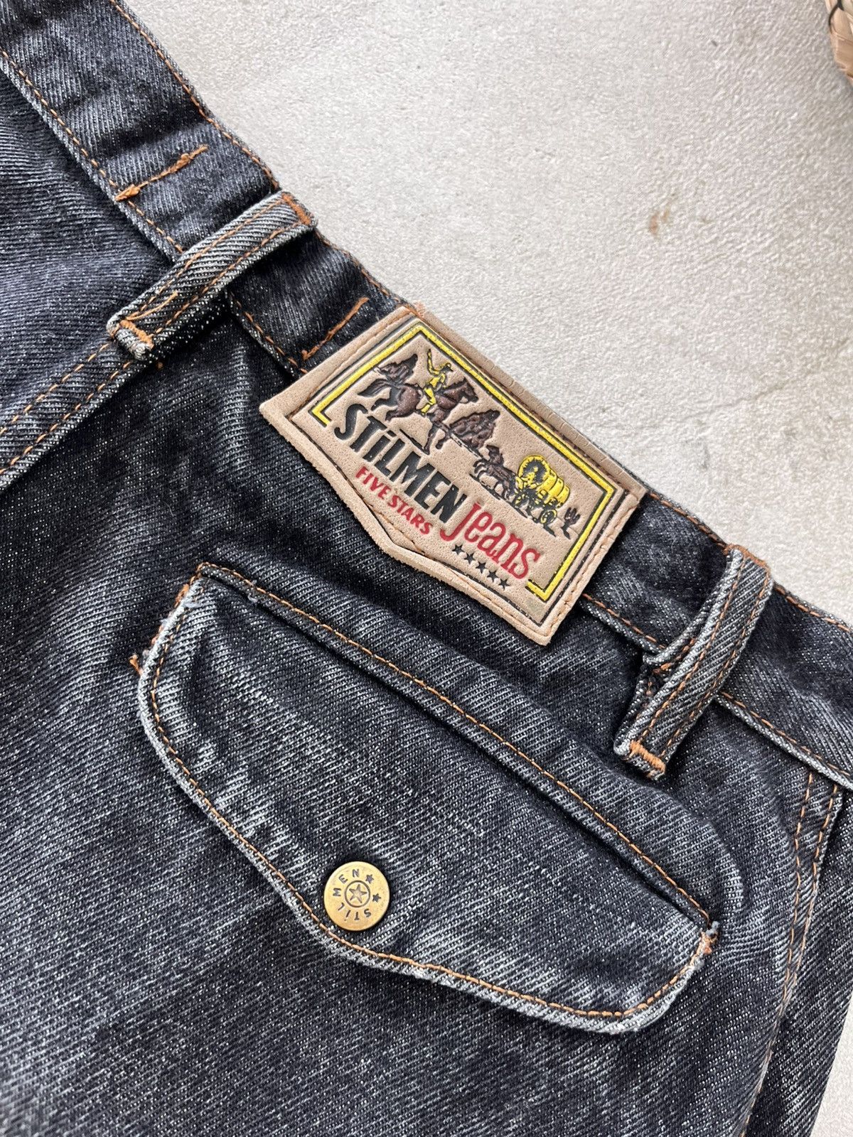 Cowboy Equipment Vintage Cowboy Denim Jeans Black Grey Marlboro Pants Y2K Size US 32 / EU 48 - 17 Thumbnail