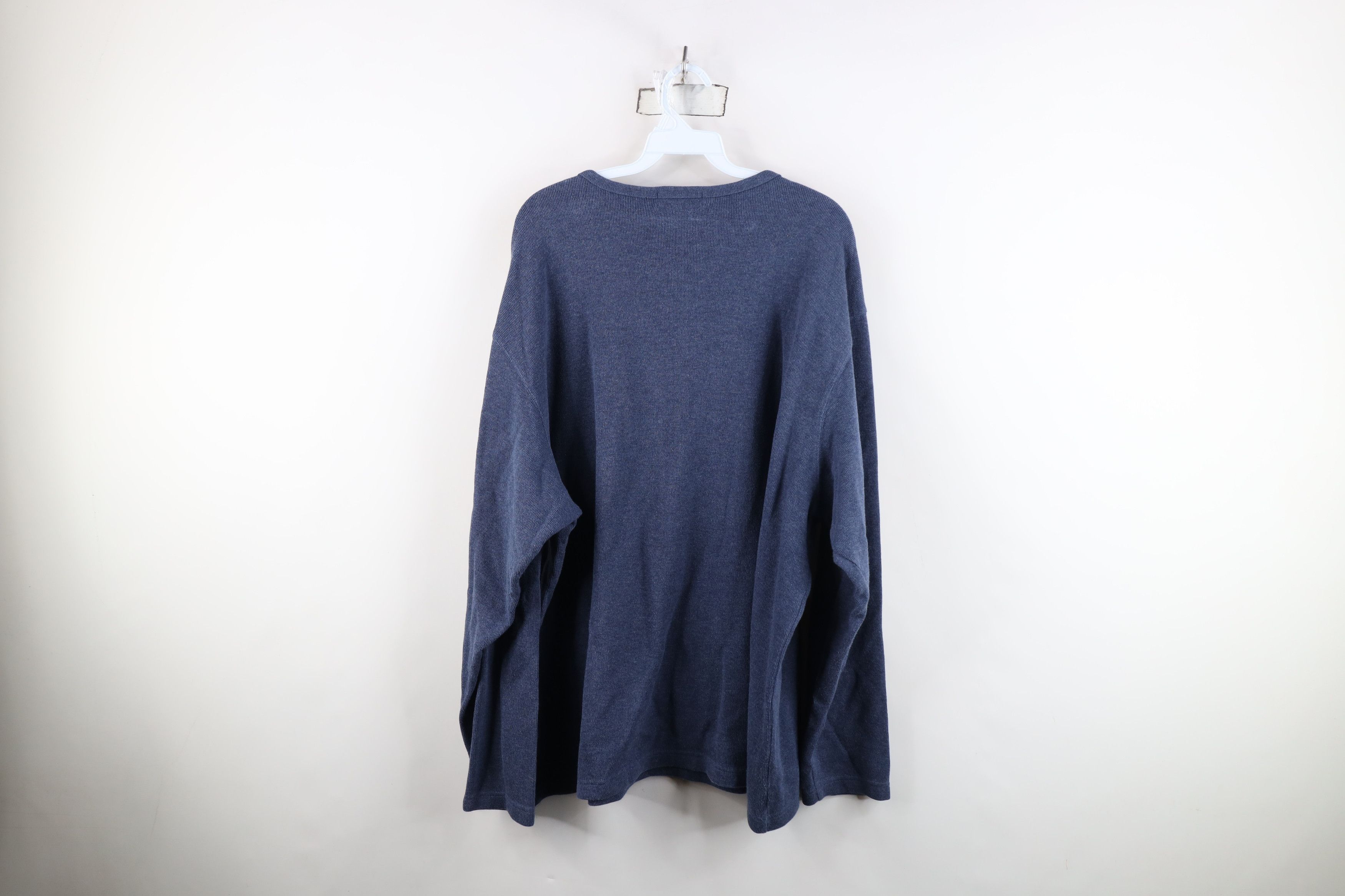 Eddie Bauer Vintage 90s Eddie Bauer Ribbed Knit Long Sleeve T-Shirt Size US XXL / EU 58 / 5 - 11 Thumbnail