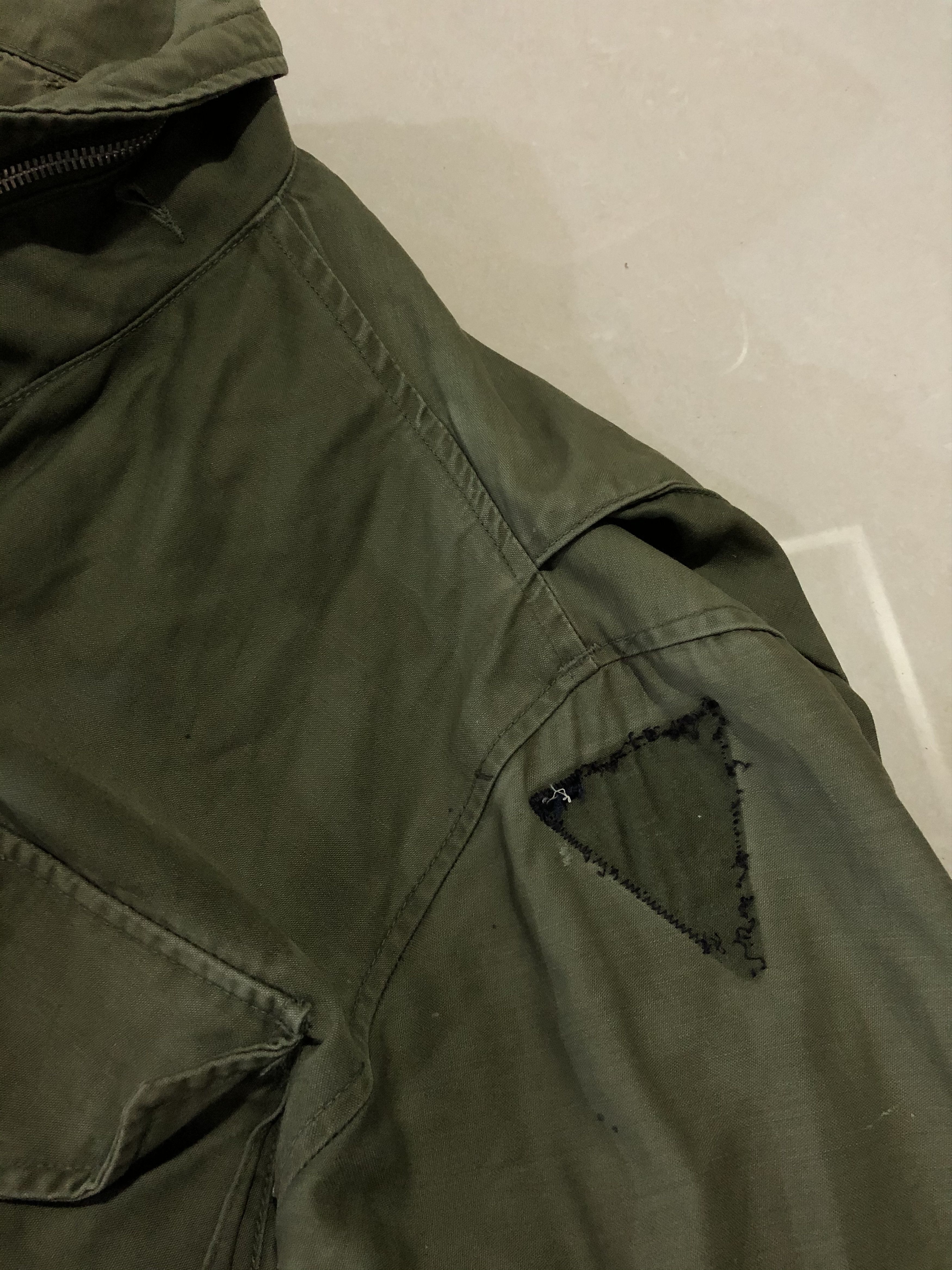 Vintage Rare 60s First Pattern M65 US Army Field Jacket Vietnam War Size US M / EU 48-50 / 2 - 15 Thumbnail