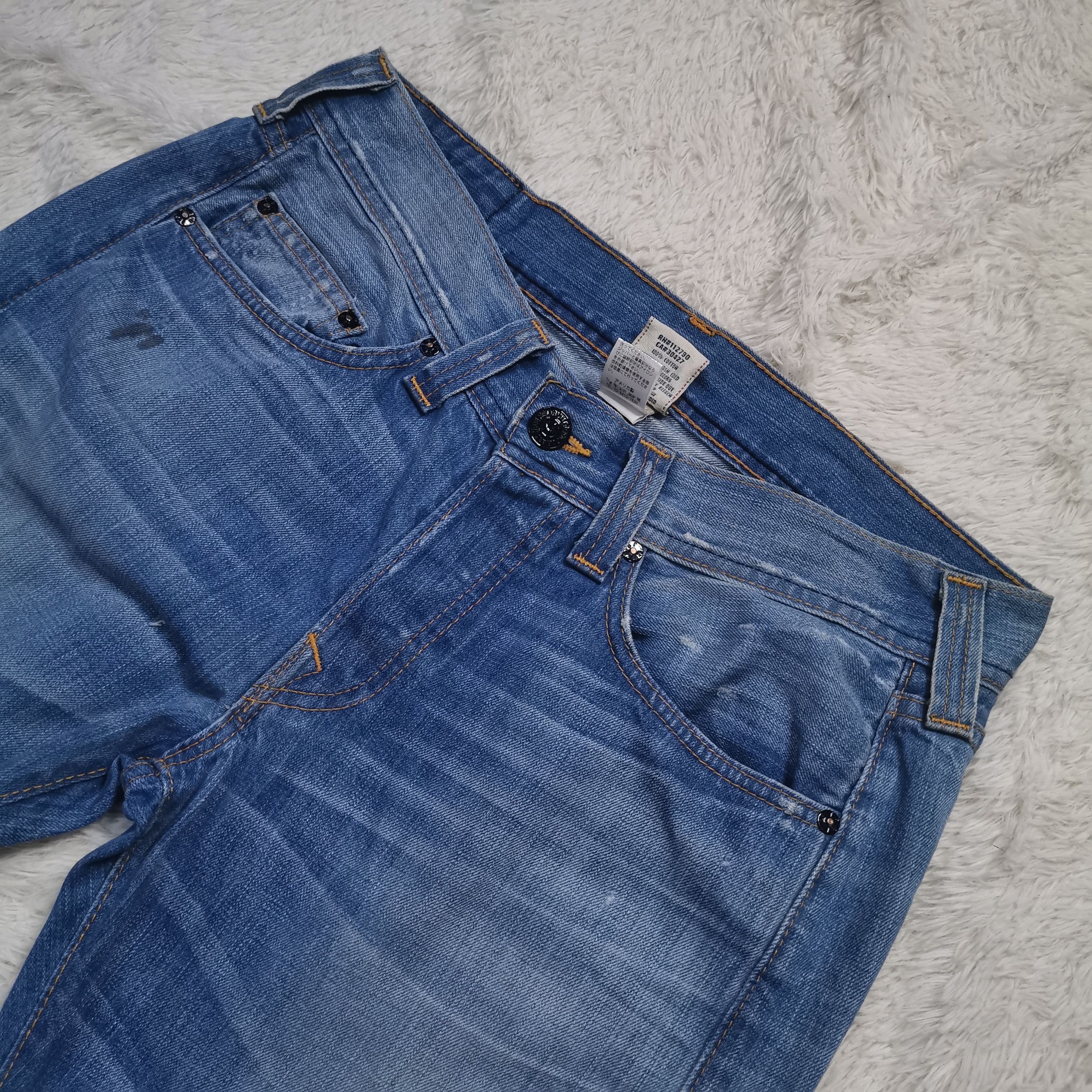 True Religion Y2k Embroidered Boro Stiching Patch Selvedge True Religion Size US 34 / EU 50 - 5 Thumbnail