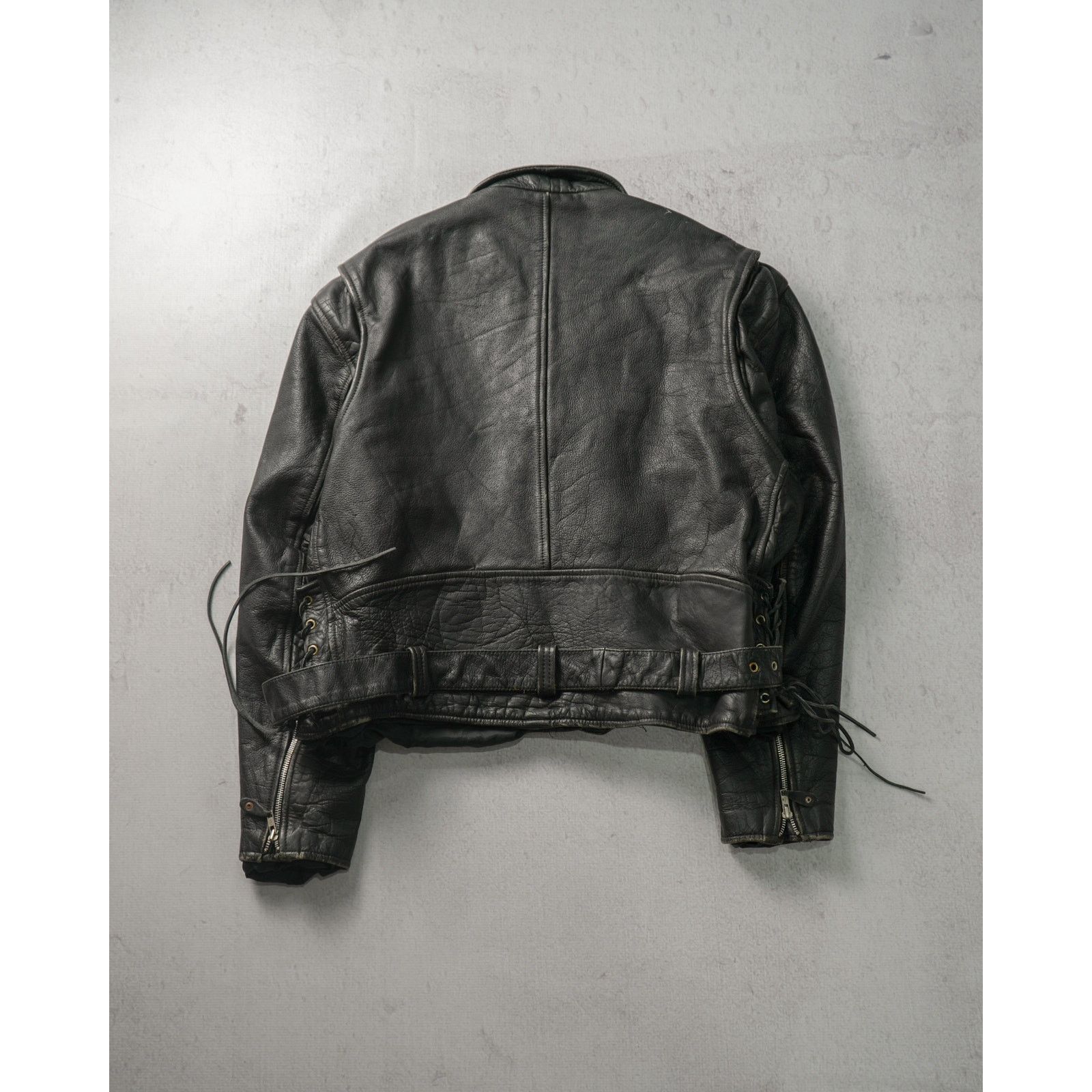 The Unbranded Brand Vintage 90s Long Sleeve Black Leather Jacket - Men's Medium Size US M / EU 48-50 / 2 - 2 Thumbnail