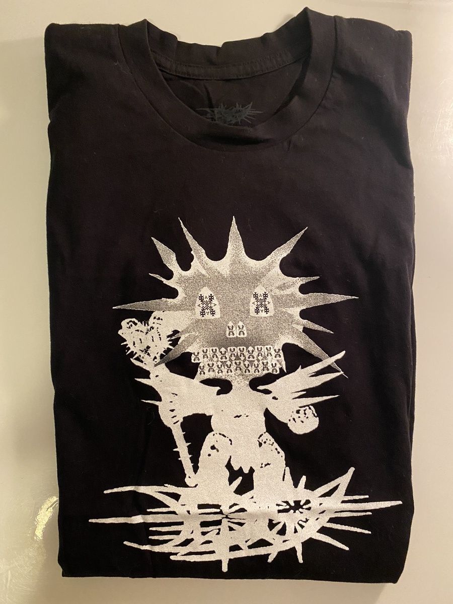 image of Sad Boys Sbe Merch Bladee- No.9 Tour Tee in Black, Men's (Size Small)