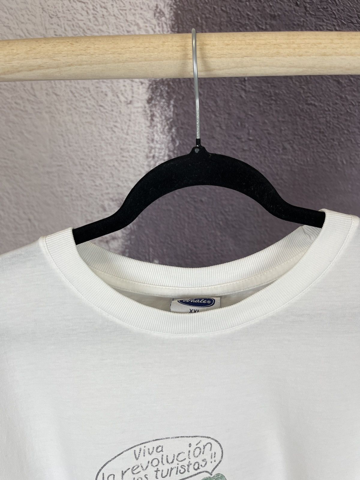 Vintage Whale vintage Cuban Revolution Fidel Castro Che Guevara tee Size US XXL / EU 58 / 5 - 5 Thumbnail
