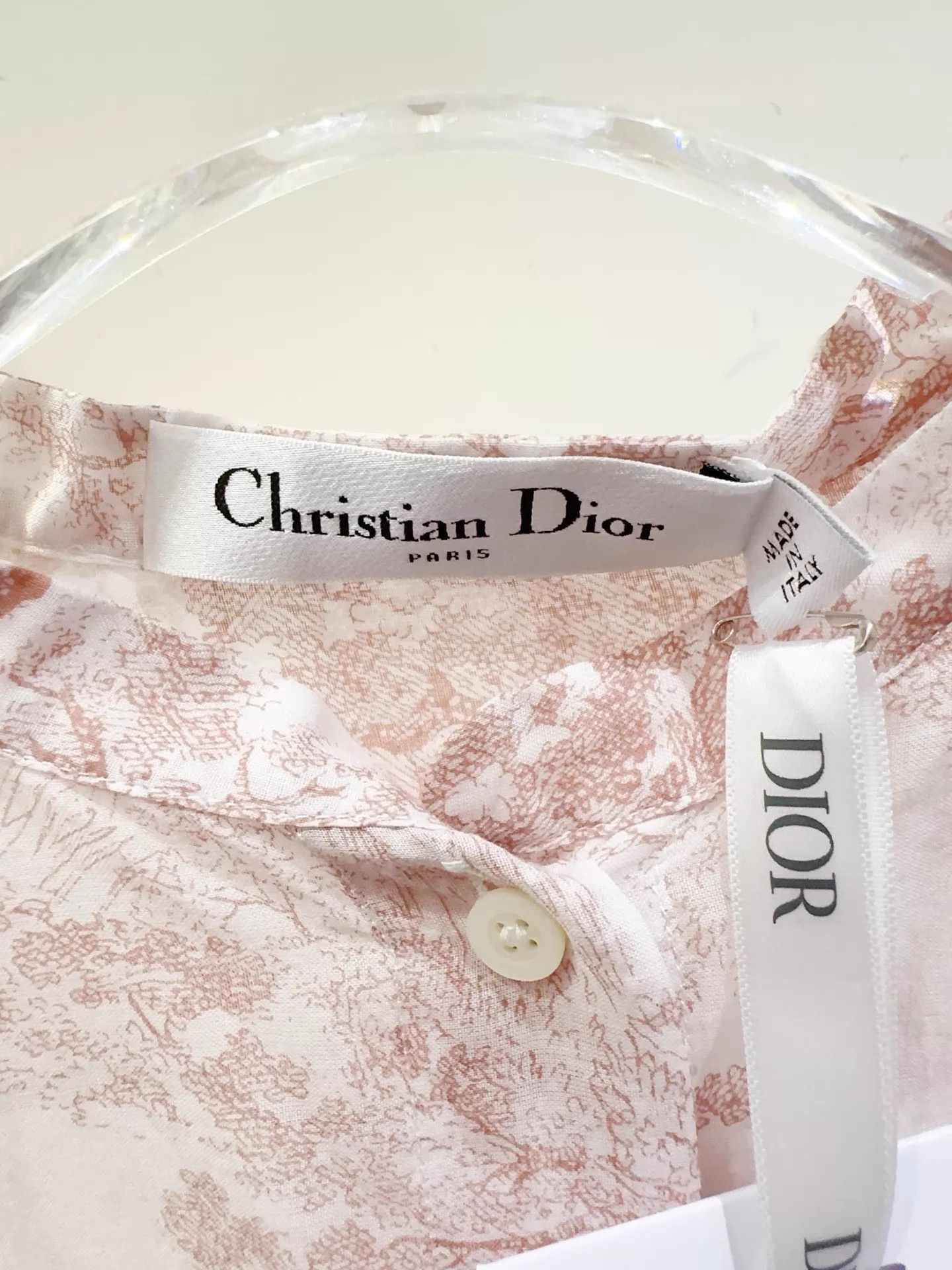 Dior Dior women's Shirt Dress F34 Lightweight Gorgeous Size XS / US 0-2 / IT 36-38 - 3 Thumbnail