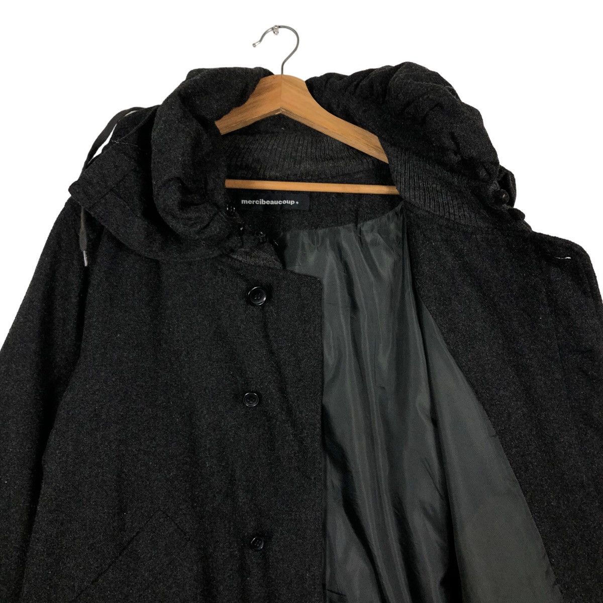 Issey Miyake 🔥Issey Miyake Mercibeaucoup Heavy Jacket Wool Size US L / EU 52-54 / 3 - 9 Thumbnail