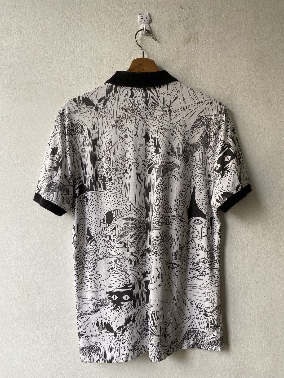 Lacoste × Vintage Lacoste x Micah Lidberg Overprint Polos Shirt Size US M / EU 48-50 / 2 - 4 Thumbnail