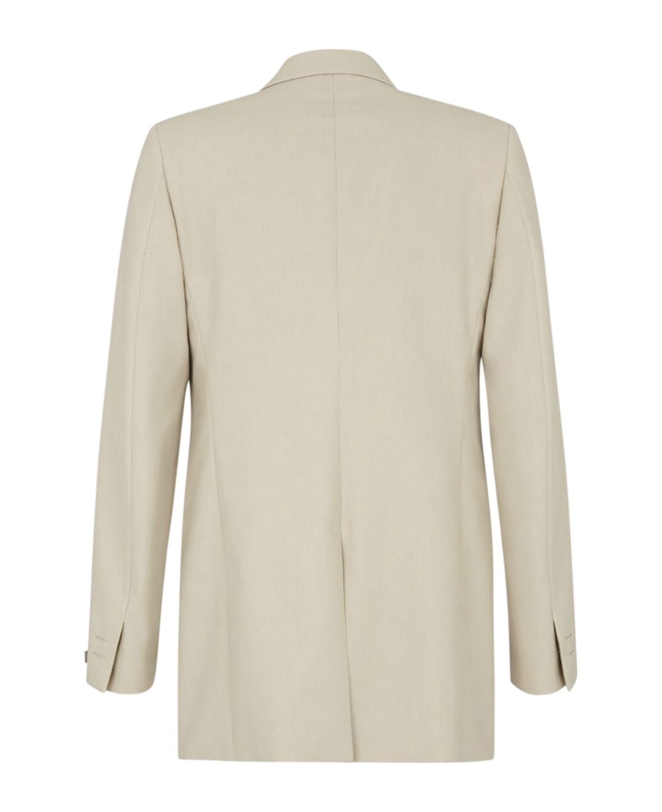 Fendi o1s1wg111025 Jacket in Beige Size US L / EU 52-54 / 3 - 2 Thumbnail