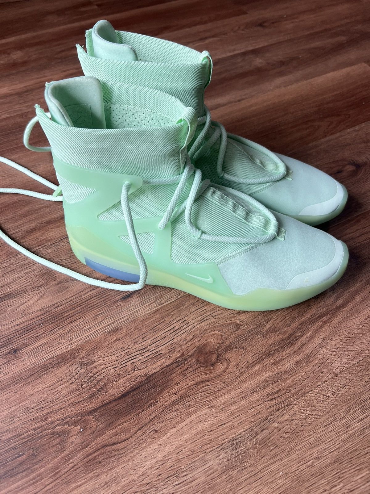 Fear of God × Nike Men’s Nike Air Fear of God 1 in Frosted Spruce (Green) Size US 10.5 / EU 43-44 - 7 Thumbnail