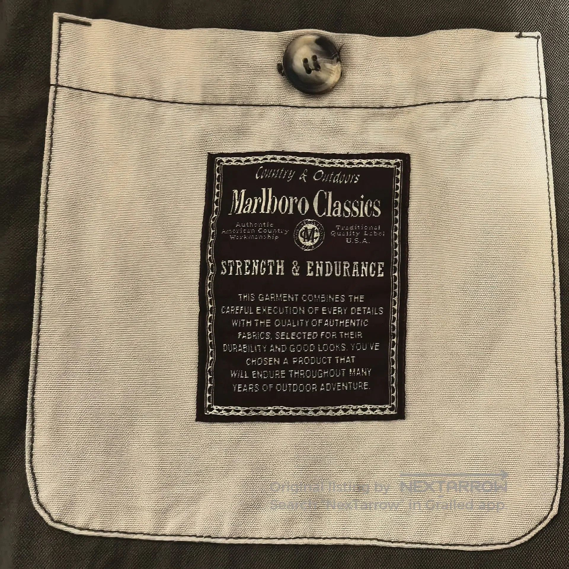 Marlboro Classics Marlboro Classics Leather Collar Jacket. Size US XL / EU 56 / 4 - 7 Thumbnail
