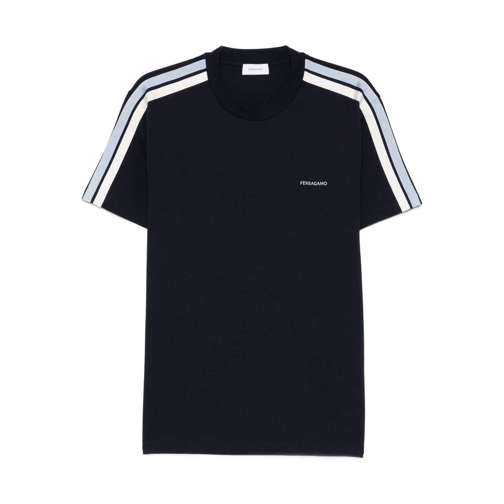 Salvatore Ferragamo Ferragamo BLUE T-Shirts & Vests - T-Shirts Size US L / EU 52-54 / 3 - 1 Thumbnail
