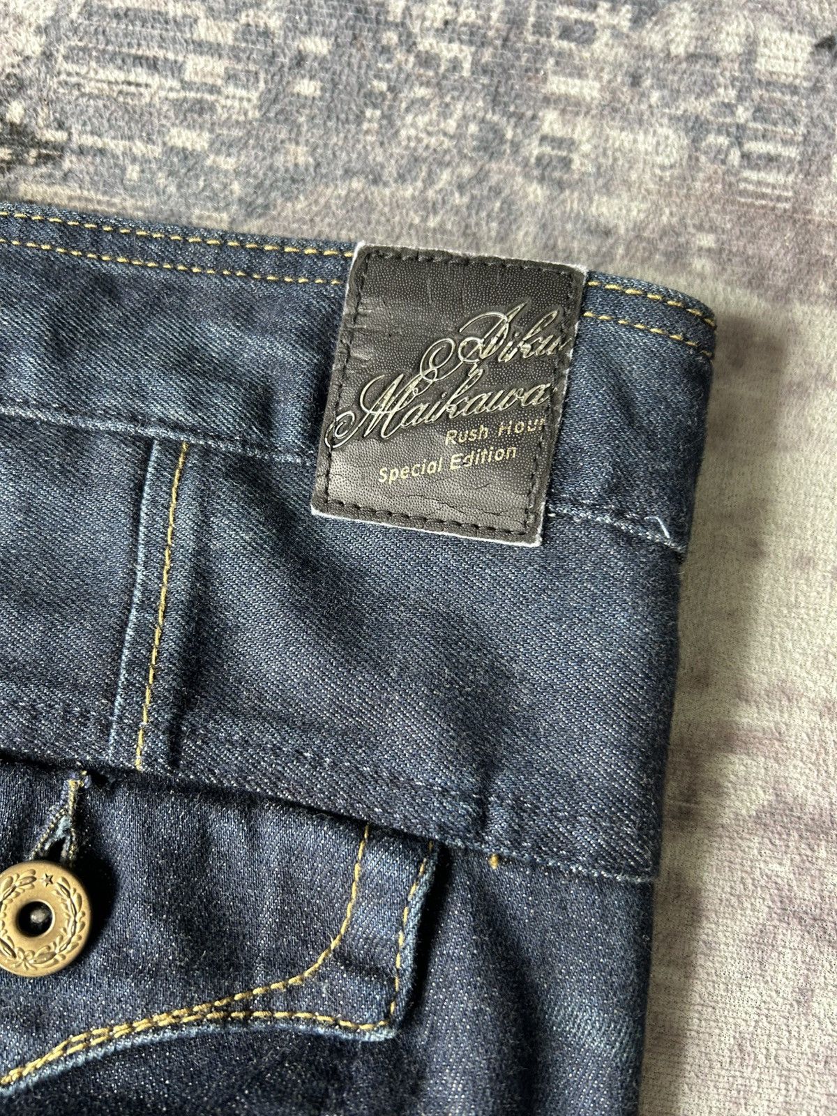 Tornado Mart Rush Hour Flared Mudwash Jeans Size US 31 - 11 Thumbnail
