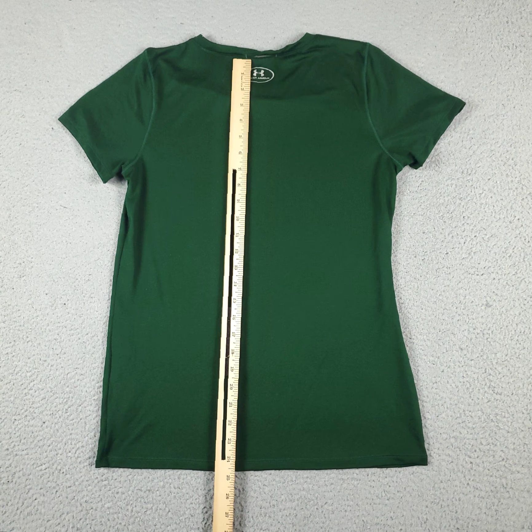 Under Armour Under Armour Warriors HeatGear T-Shirt Short Sleeve Shirt Small Green Unisex Adults Regular Crew Neck Breathable Logo Activewear Modern 90s Sports Size US S / EU 44-46 / 1 - 6 Thumbnail