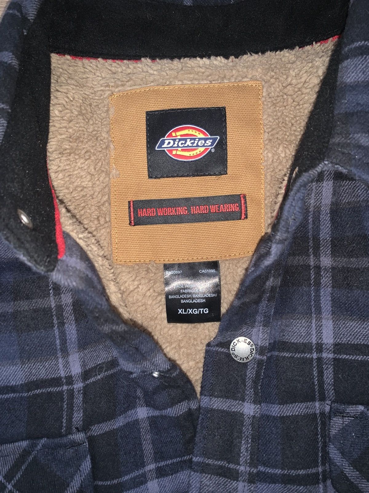 Dickies Blue Flanel Size US XL / EU 56 / 4 - 3 Thumbnail