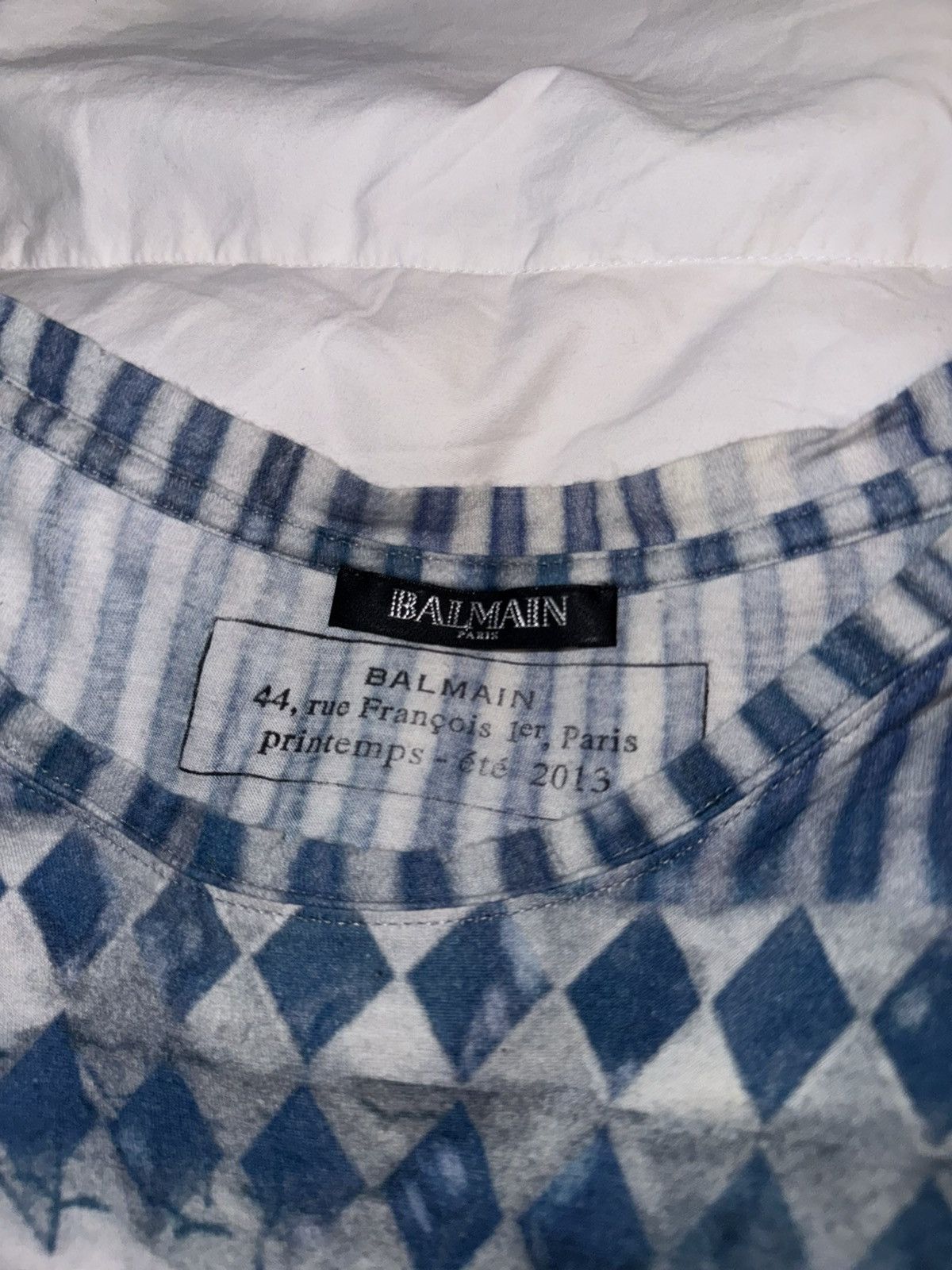 Balmain Balmain Graphic T-Shirt Size US L / EU 52-54 / 3 - 4 Thumbnail