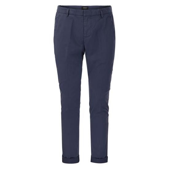 Dondup DONDUP Men Straight Pants UP235 GSE046U PTD DU BLUE Size US 38 / EU 54 - 1 Thumbnail