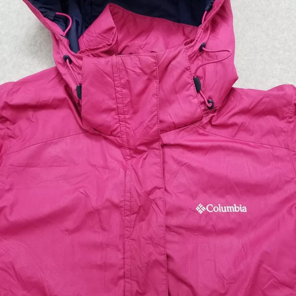 Columbia Columbia Jacket Womens Small Pink Full Zip Hooded Size S / US 4 / IT 40 - 10 Thumbnail